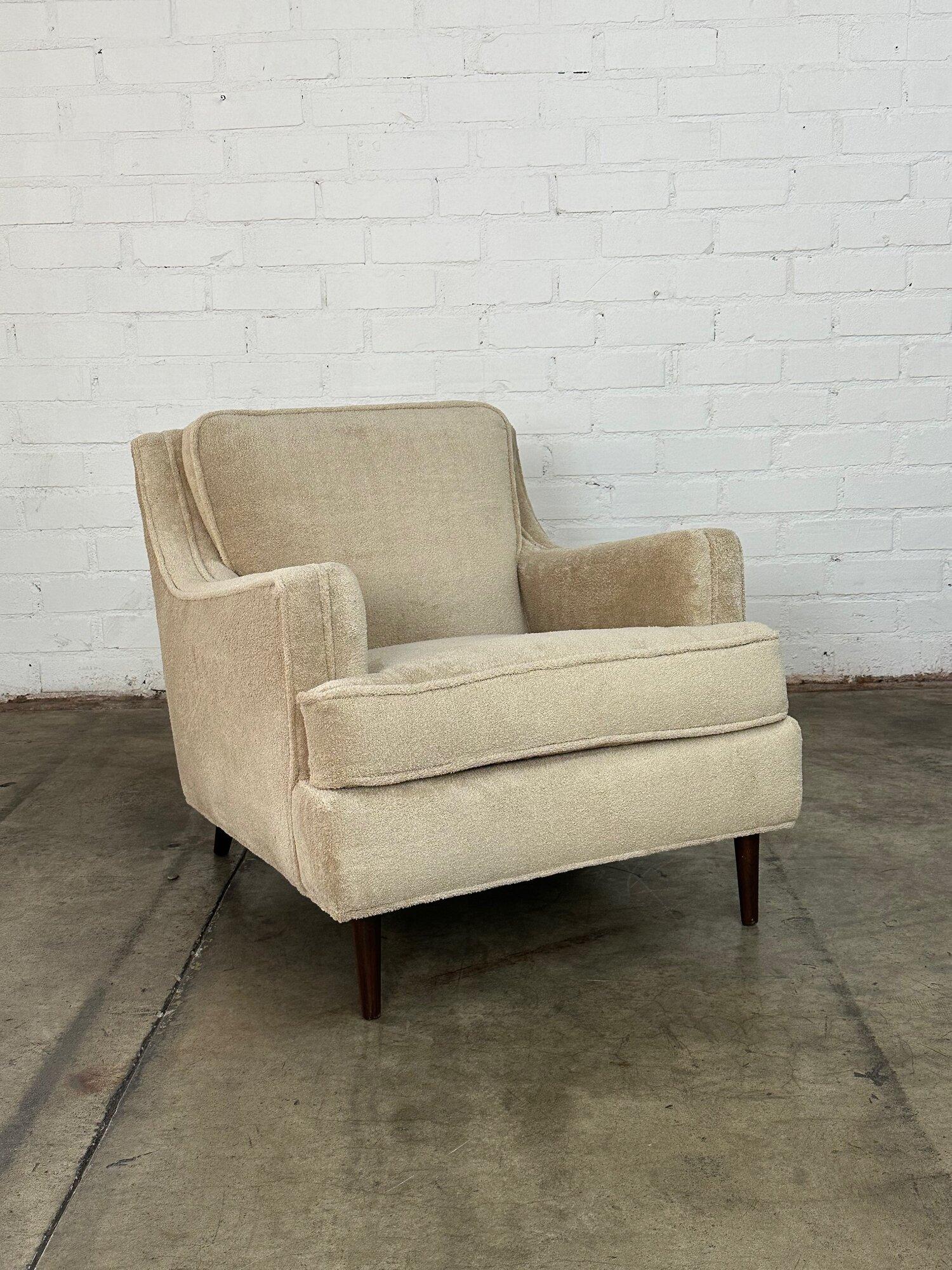 Mid-20th Century Mid century Lounge chair and Ottoman For Sale