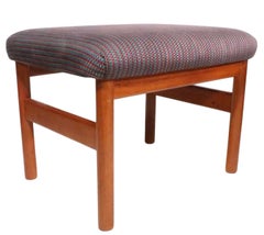 Mid Century Lounge Chair and Ottoman Profil by Folke Ohlsson DUX Sweden 1960's