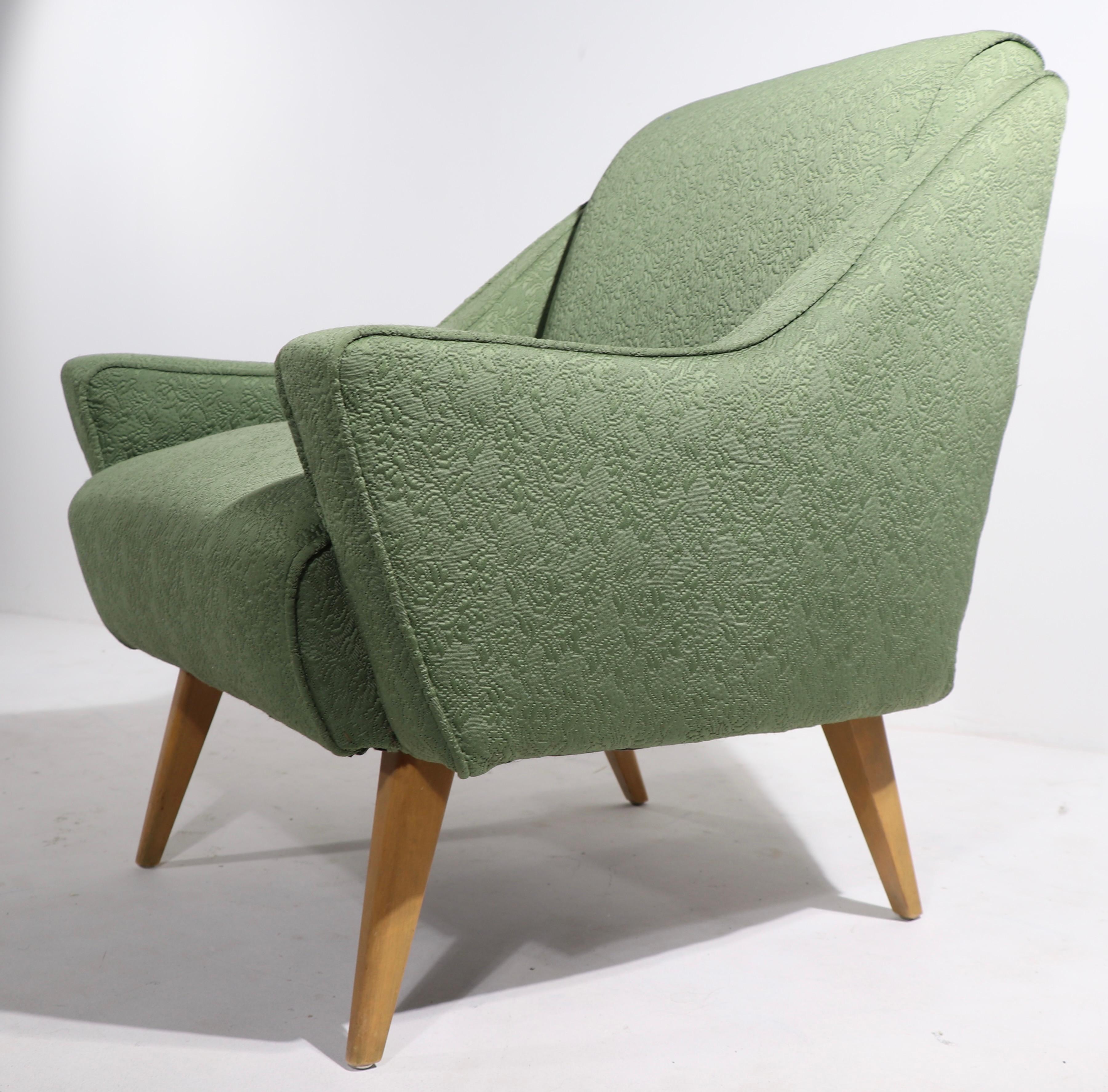 20th Century Mid Century Lounge Chair Att. to Heywood Wakefield
