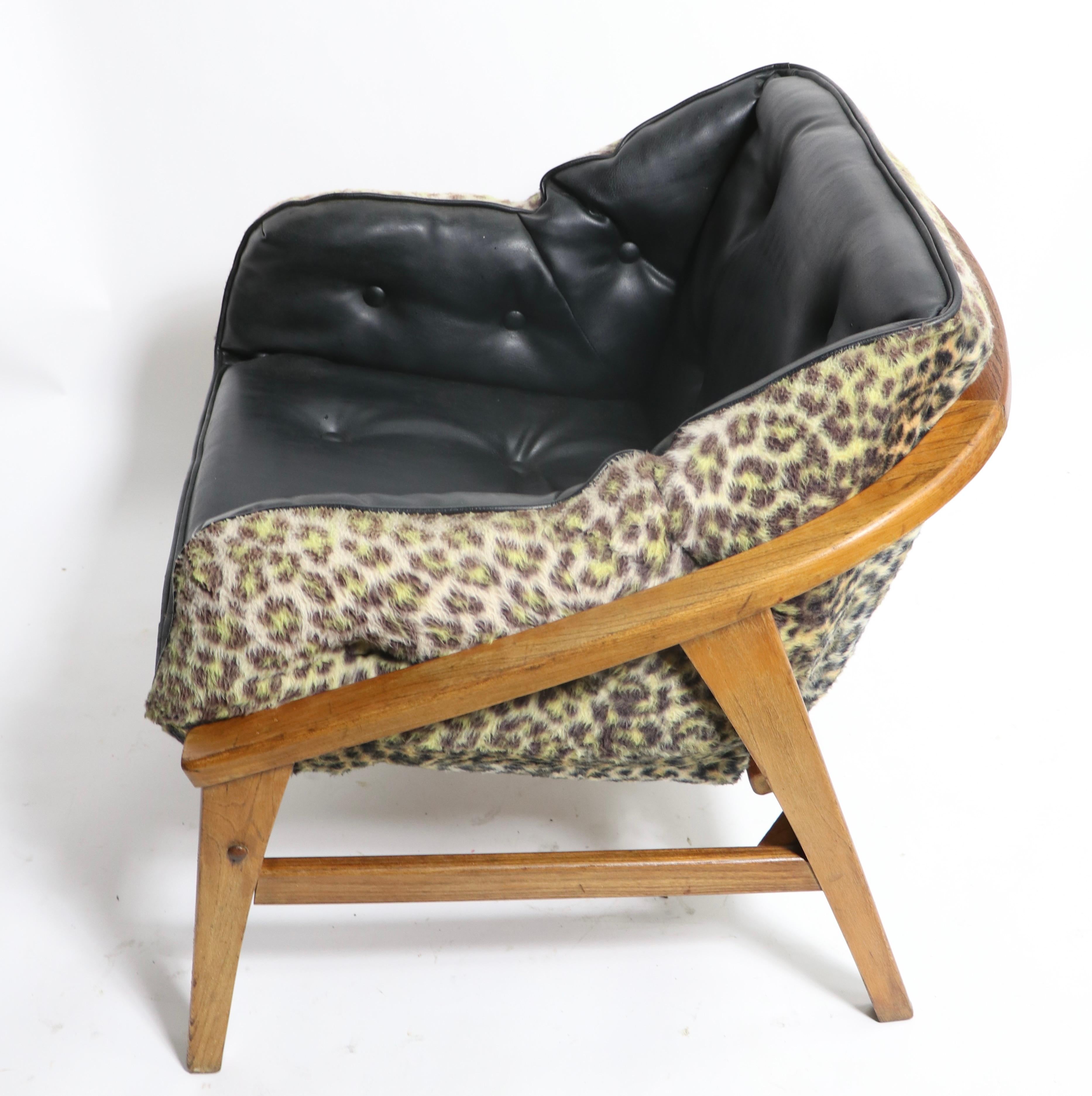 American Mid Century Lounge Chair att. to Murphy Miller