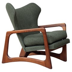 Sedia da salotto di metà secolo di Adrian Pearsall per Craft Associates, anni '60, noce