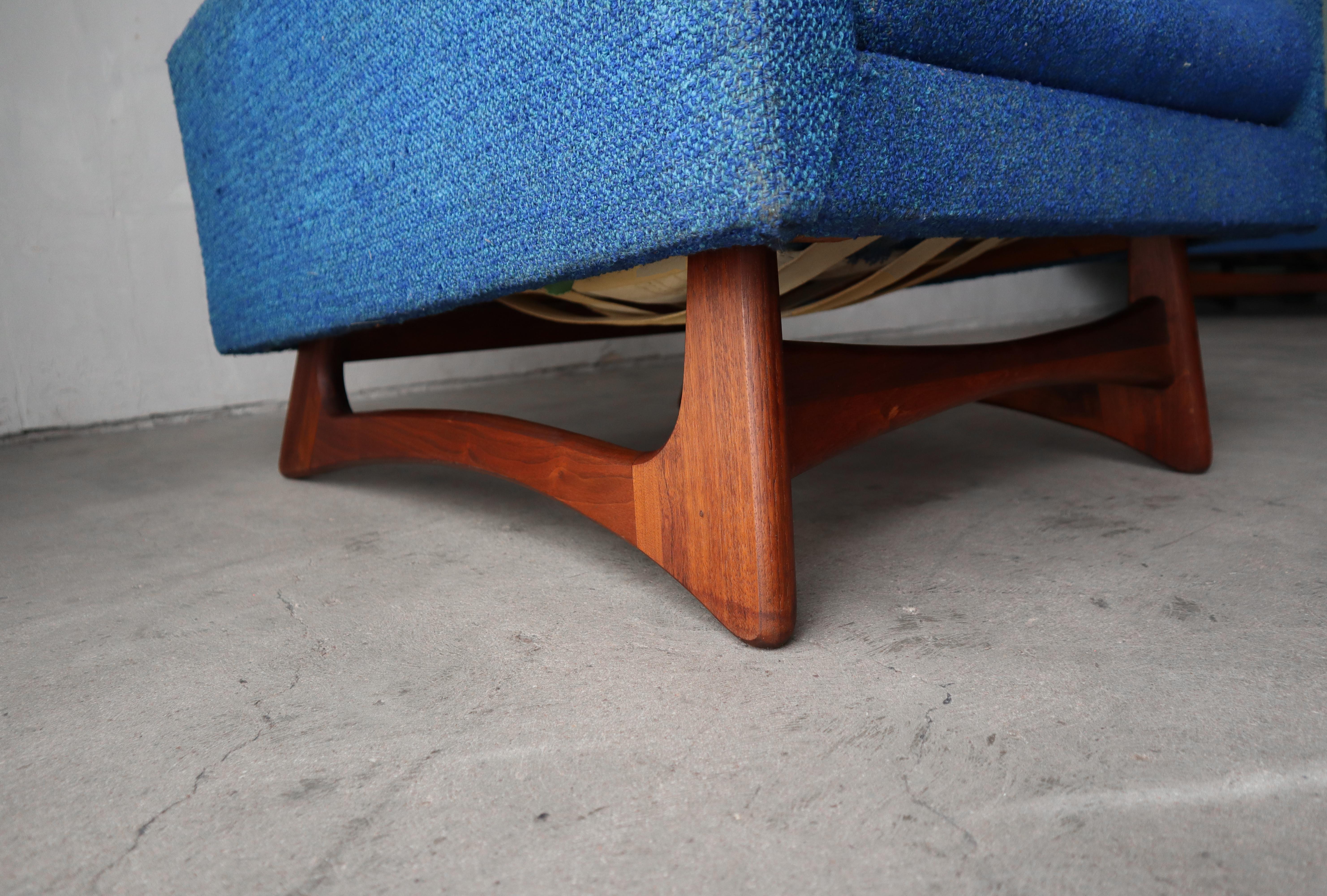 Mid Century Lounge Chair by Adrian Pearsall Model 2406 1