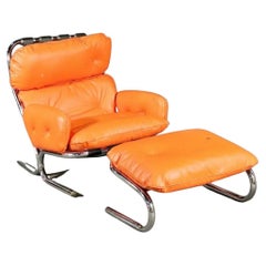 Mid-Century Lounge Chair by Directional