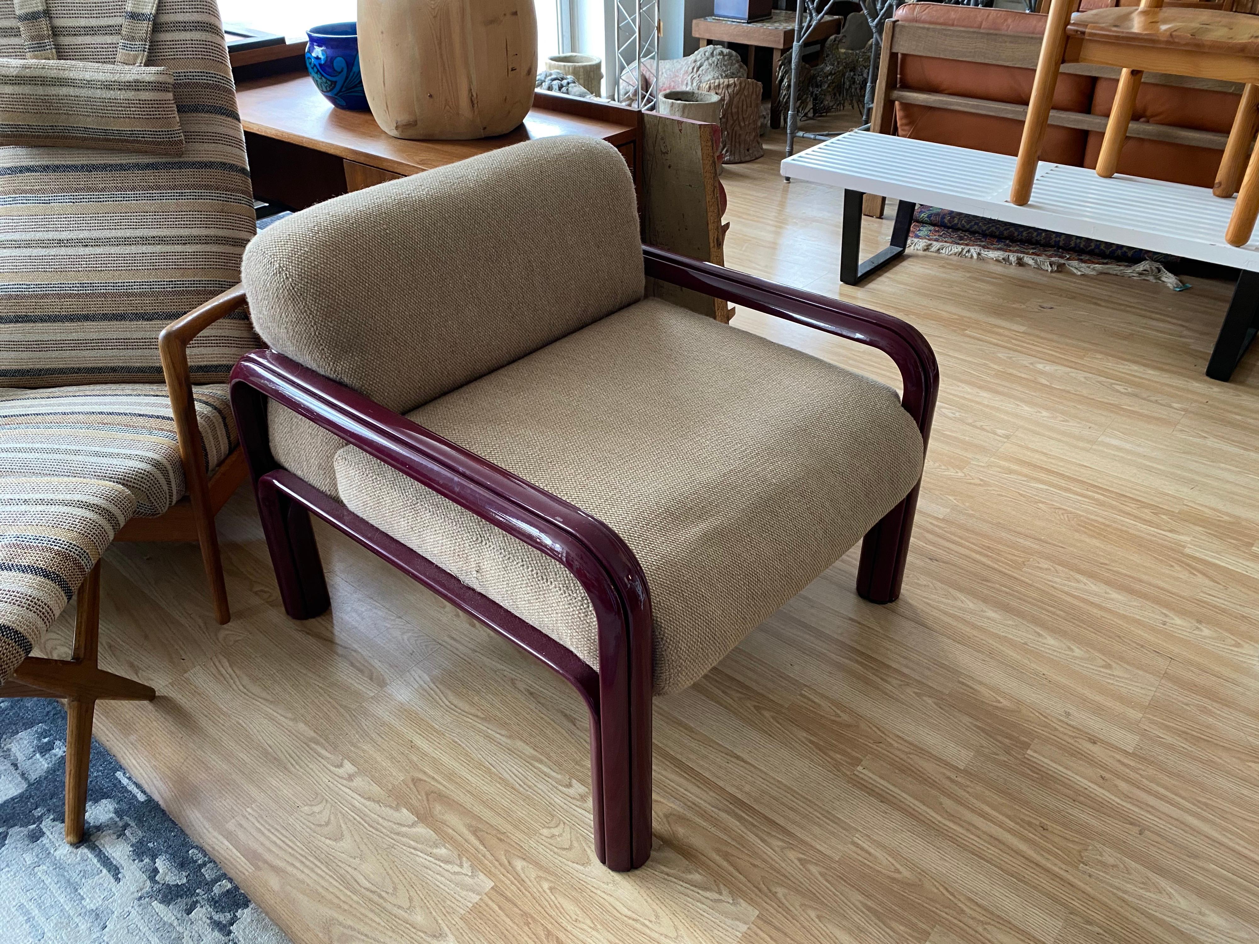 Mid-Century Lounge Chair by Gae Aulenti for Knoll In Good Condition In San Antonio, TX