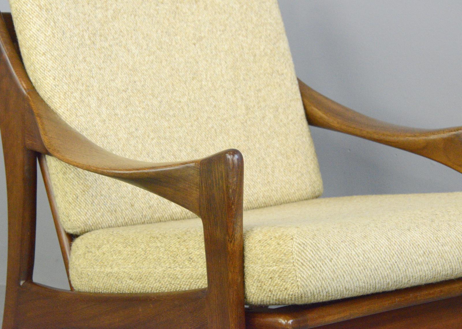 Midcentury Lounge Chair by Gelderland, circa 1950s 3