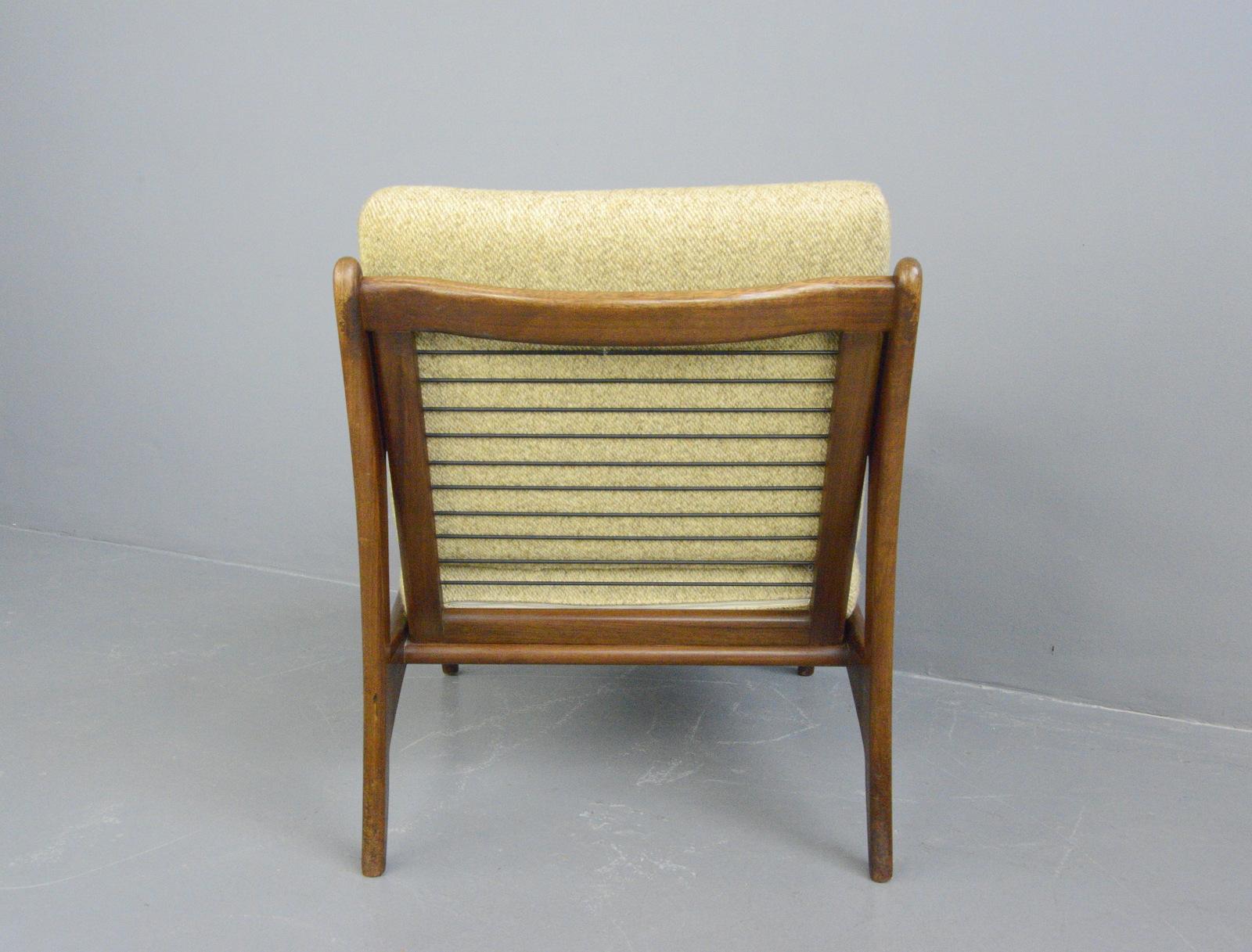Mid-20th Century Midcentury Lounge Chair by Gelderland, circa 1950s