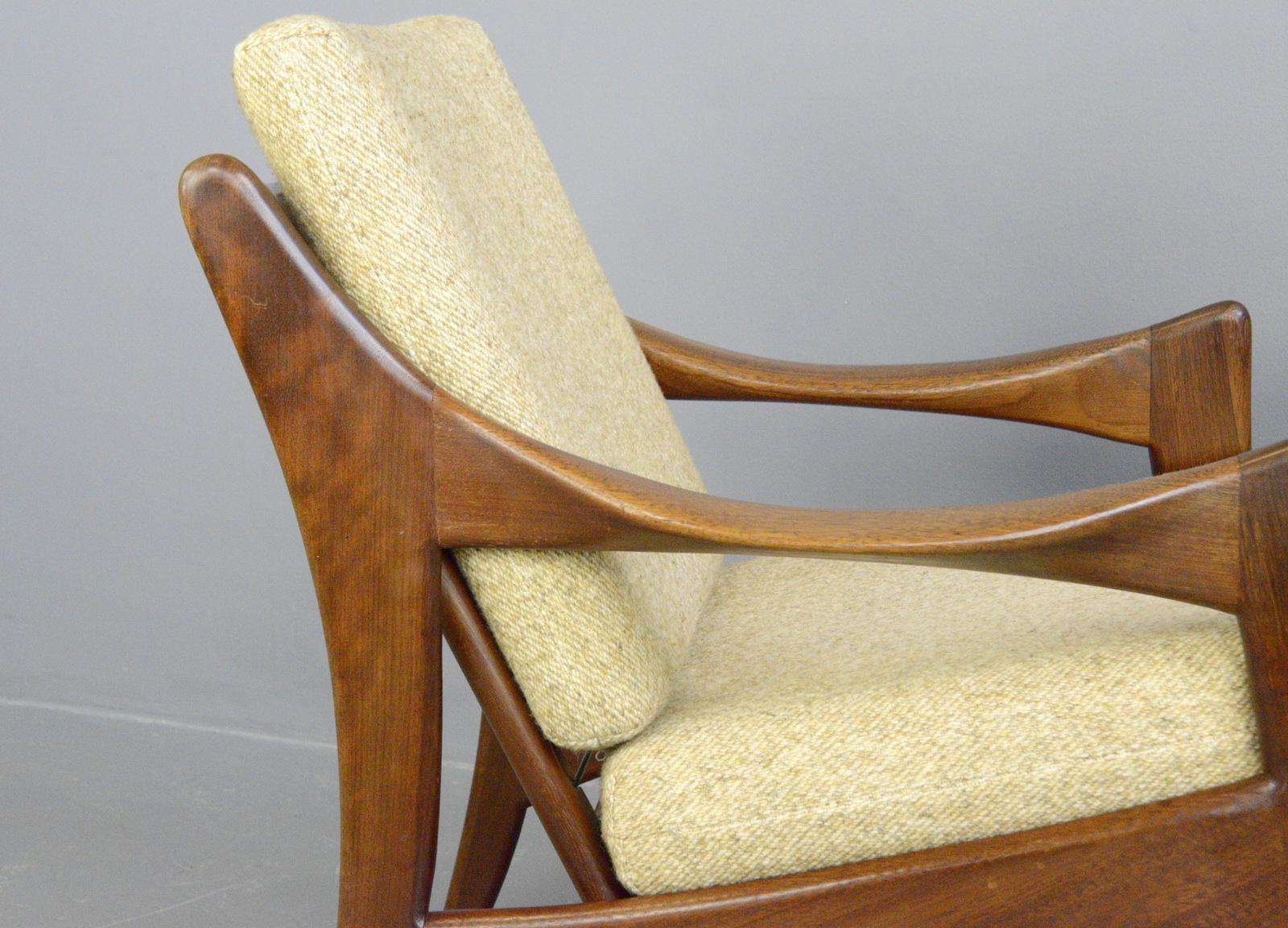 Teak Midcentury Lounge Chair by Gelderland, circa 1950s