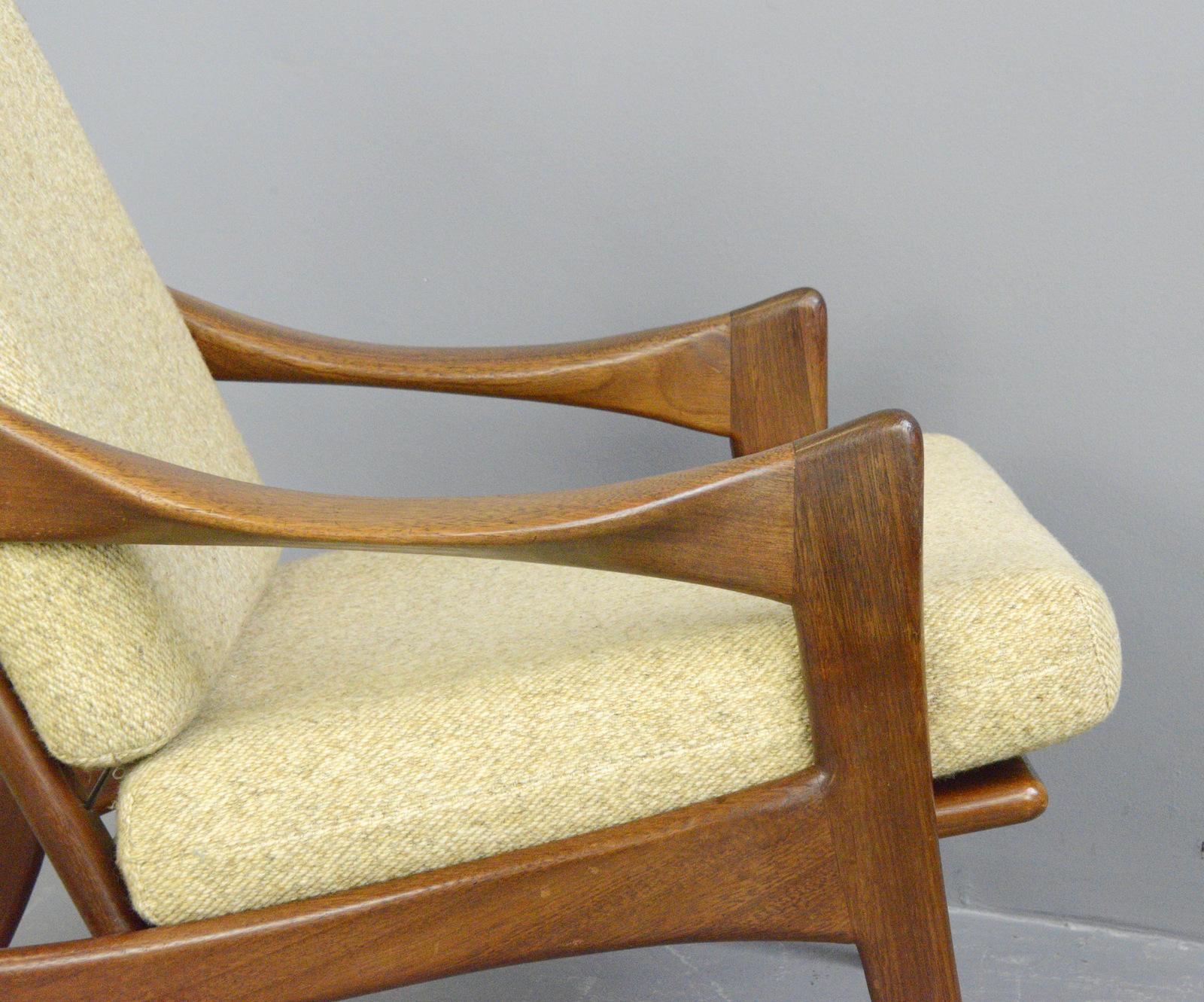 Midcentury Lounge Chair by Gelderland, circa 1950s 1