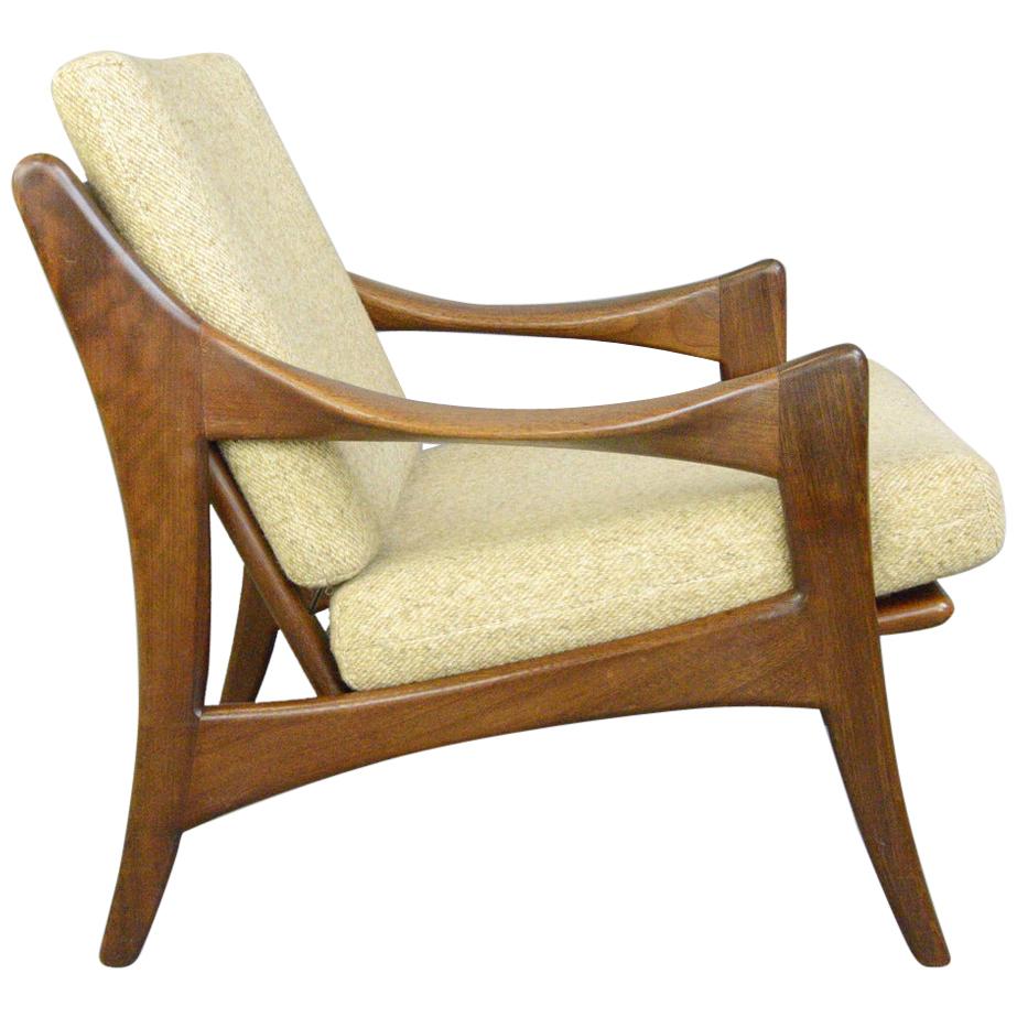 Midcentury Lounge Chair by Gelderland, circa 1950s