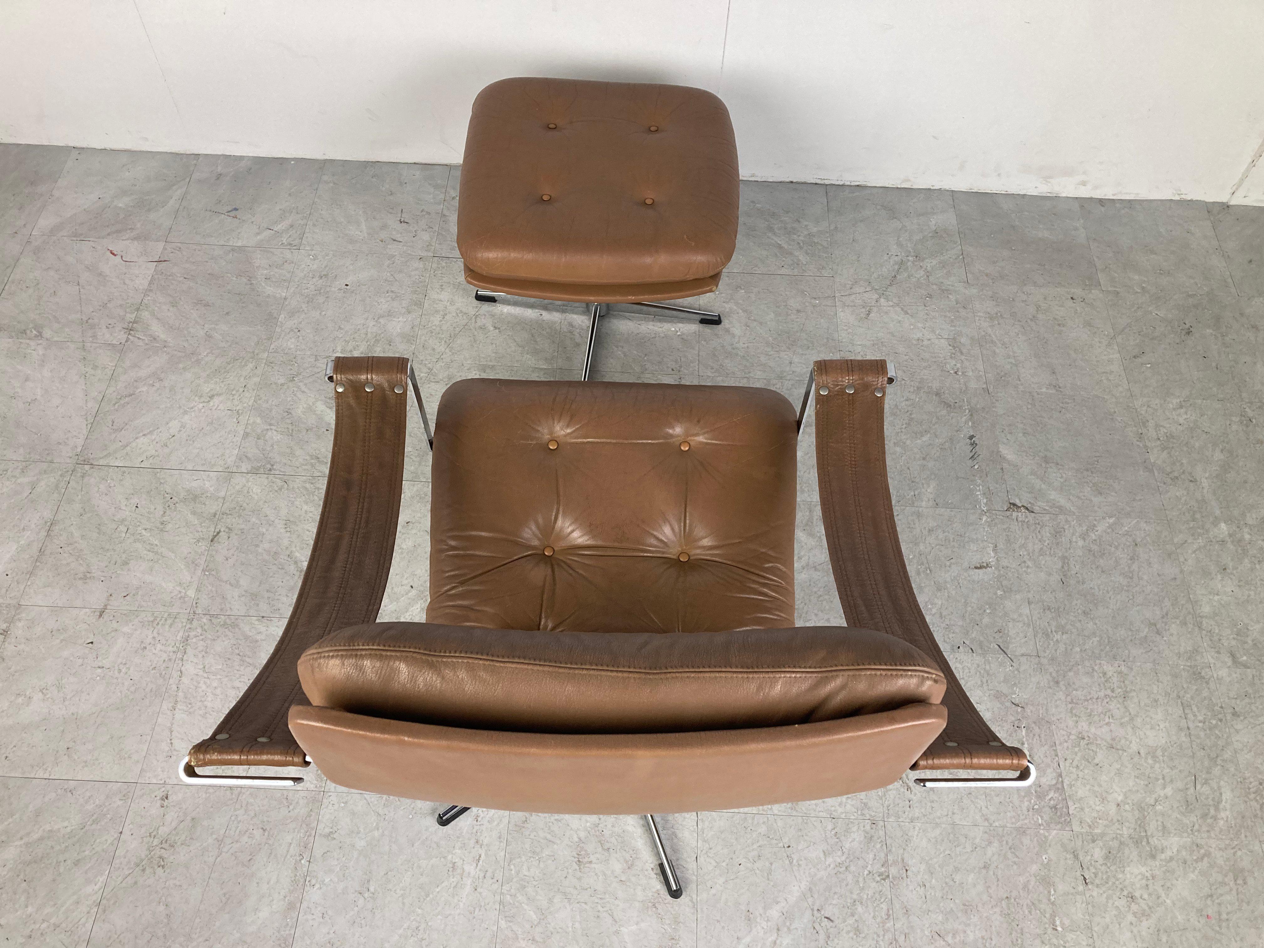 Chaise longue mi-séculaire de Geoffrey Harcourt, années 1960 en vente 3