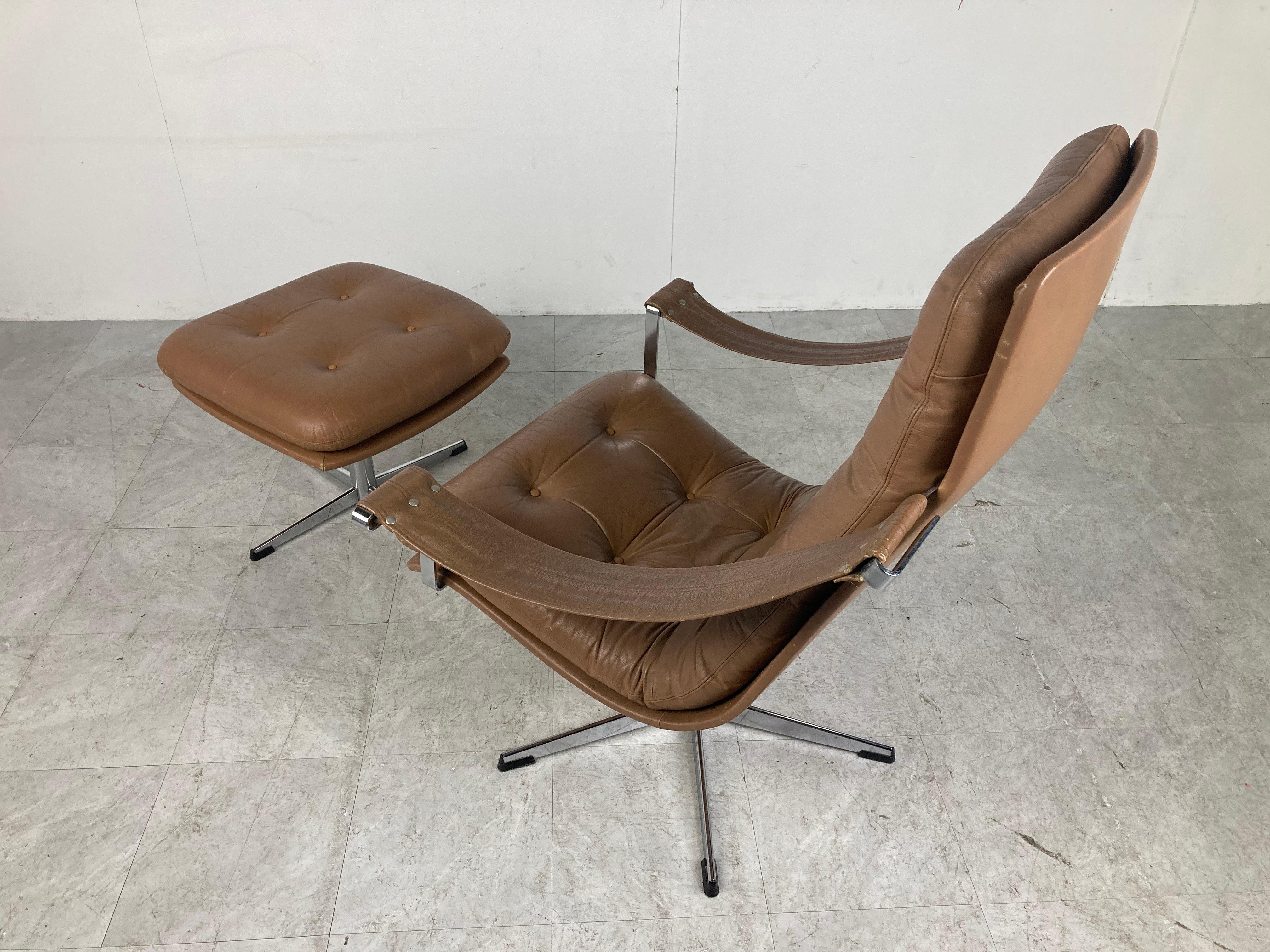 Mid Century Lounge Chair by Geoffrey Harcourt, 1960s For Sale 1