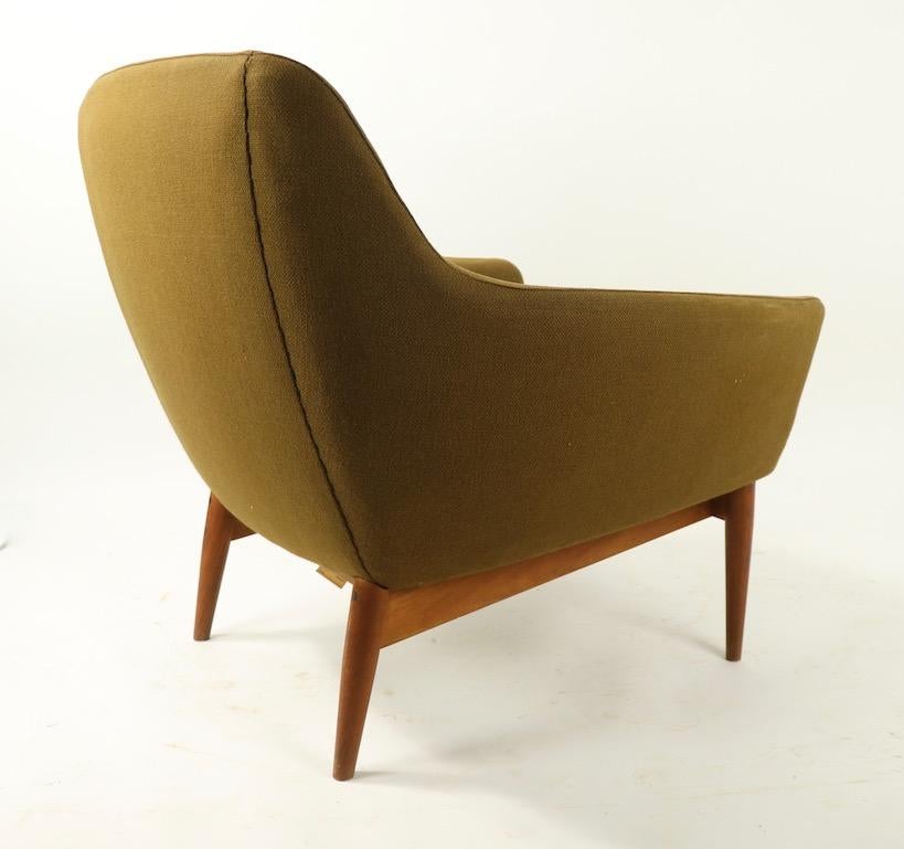 Mid Century  Lounge Chair by Gerhard Berg for LK Hjelle Norway 3