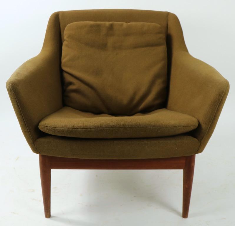 Mid Century  Lounge Chair by Gerhard Berg for LK Hjelle Norway 5