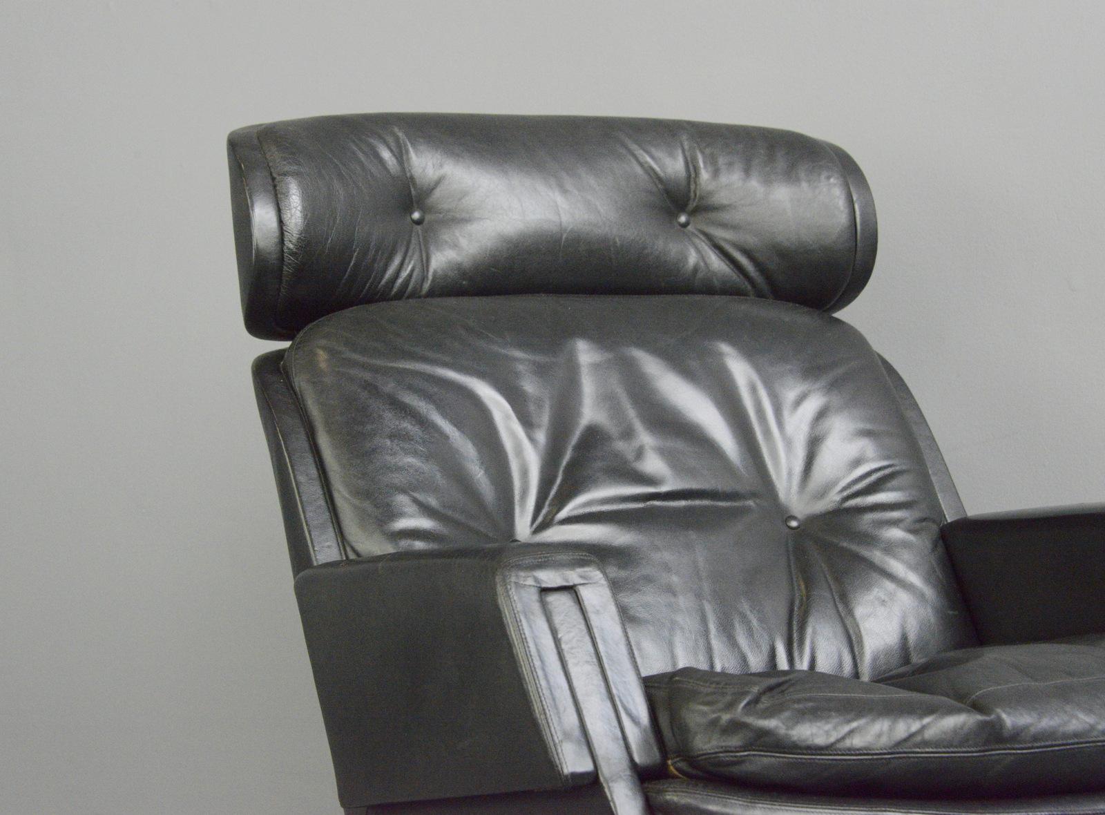 Midcentury Lounge Chair by Kurt Hvitsjö for Isku, circa 1960s 1