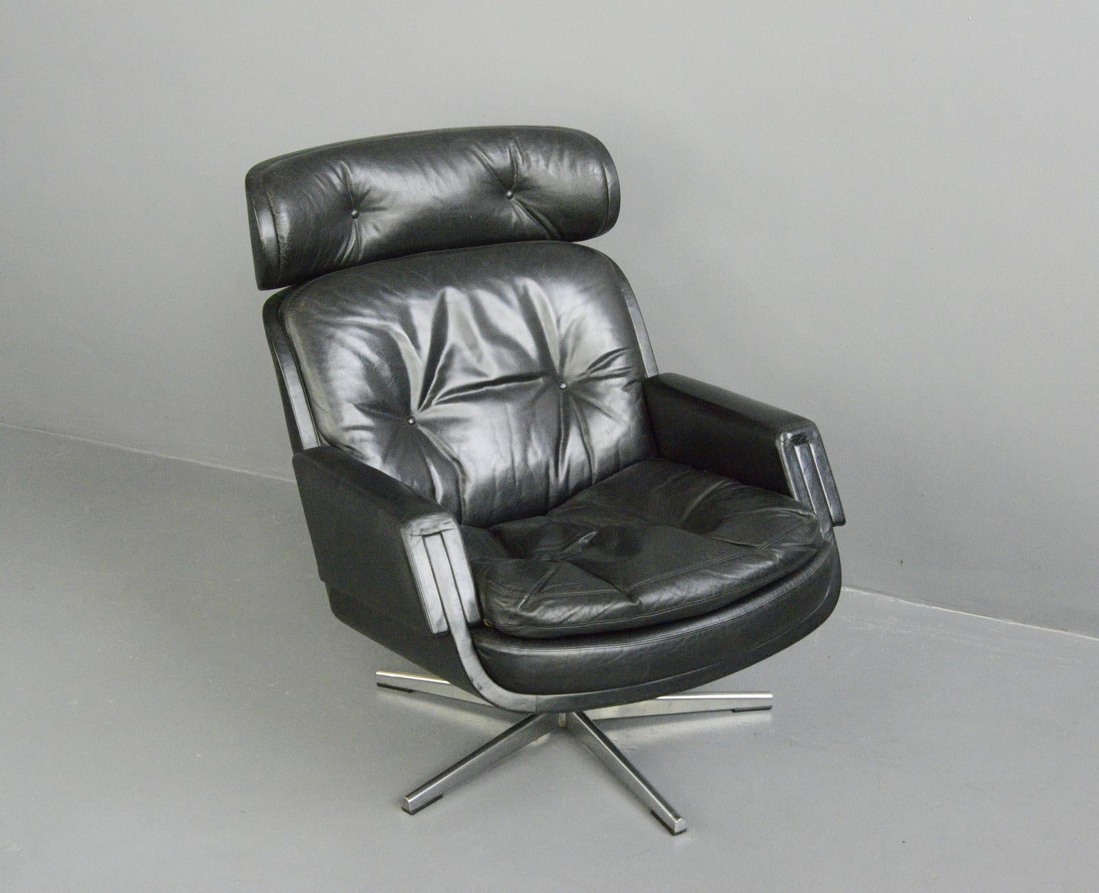Midcentury Lounge Chair by Kurt Hvitsjö for Isku, circa 1960s 2