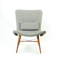 Mid-Century Lounge Chair by Miroslav Navratil for Cesky Nabytek, 1959