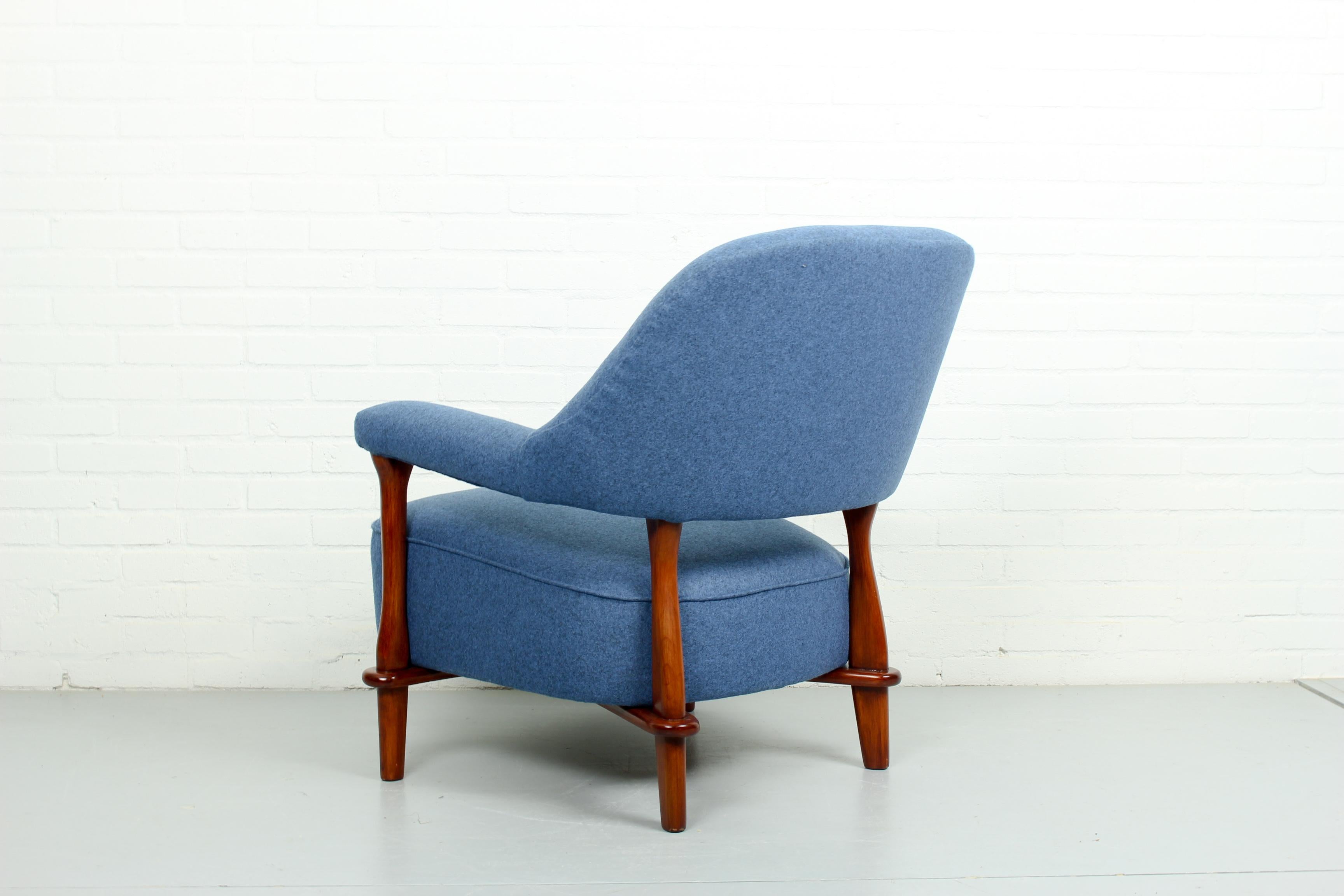 Dutch Midcentury Lounge Chair by Theo Ruth for Artifort, 1957
