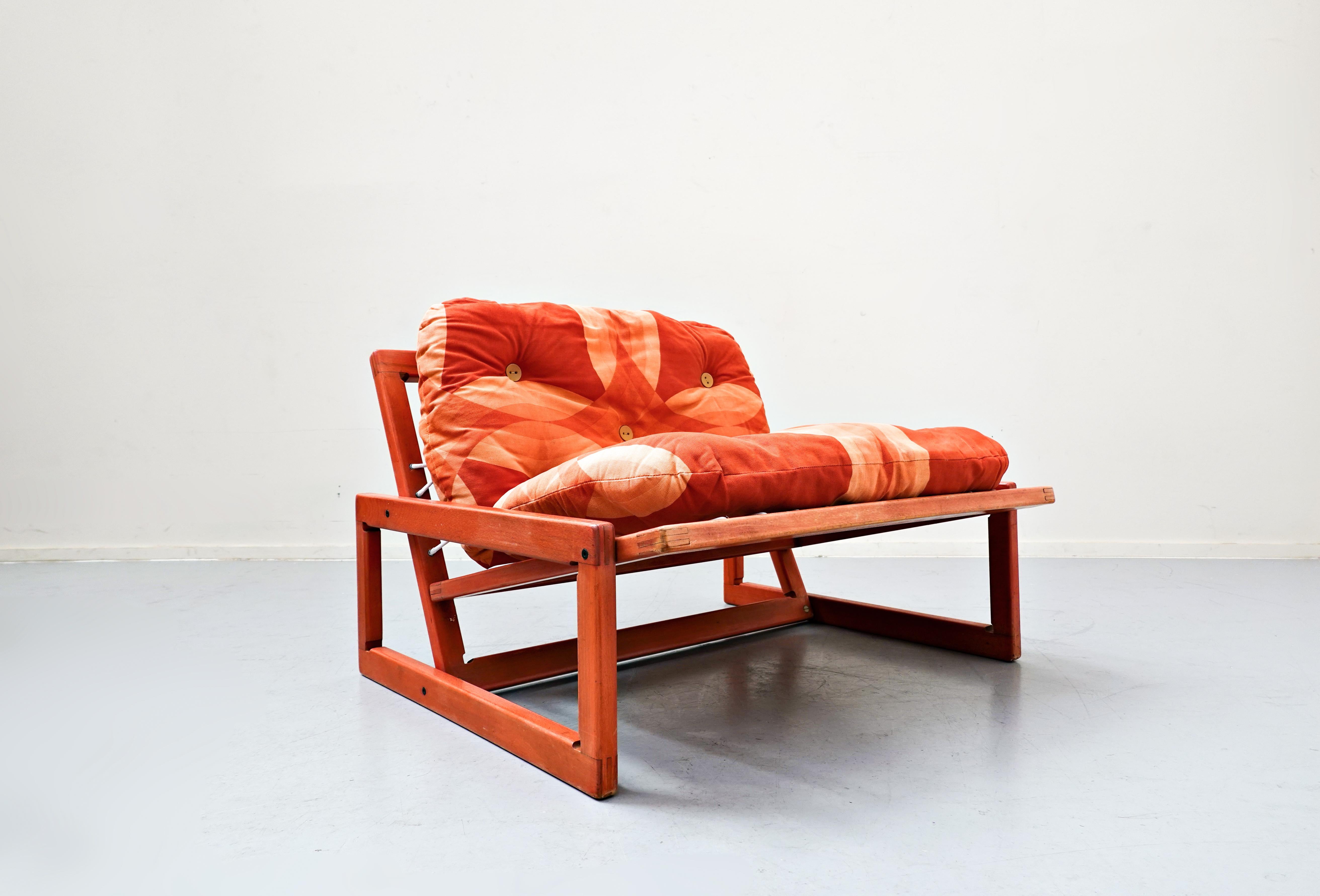 Mid-20th Century Mid-Century Lounge Chair 'Carlotta' by Tobia & Afra Scarpa for Cassina, 1960s For Sale