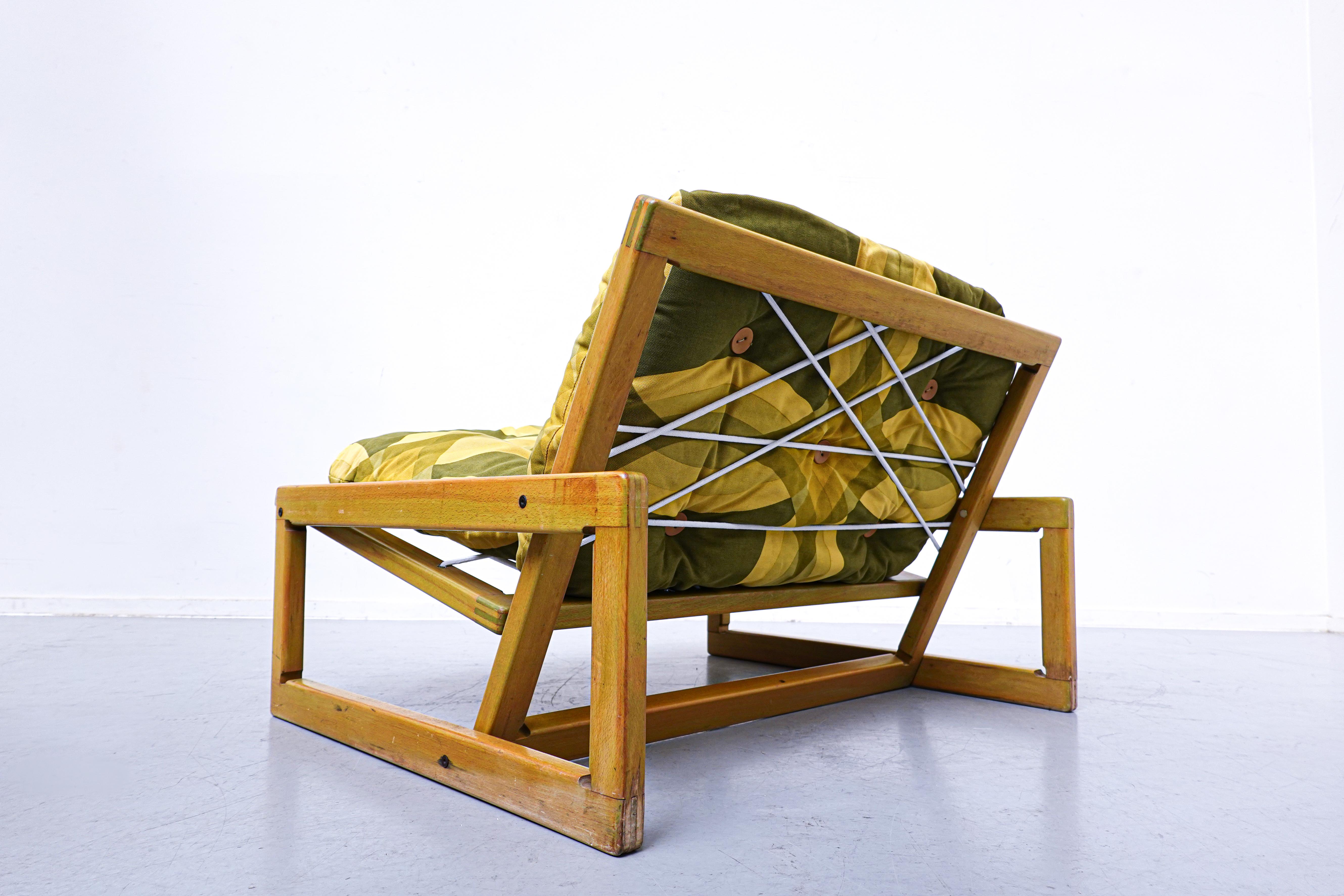 Chaise longue du milieu du siècle 'Carlotta' de Tobia & Afra Scarpa pour Cassina, Italie Bon état - En vente à Brussels, BE