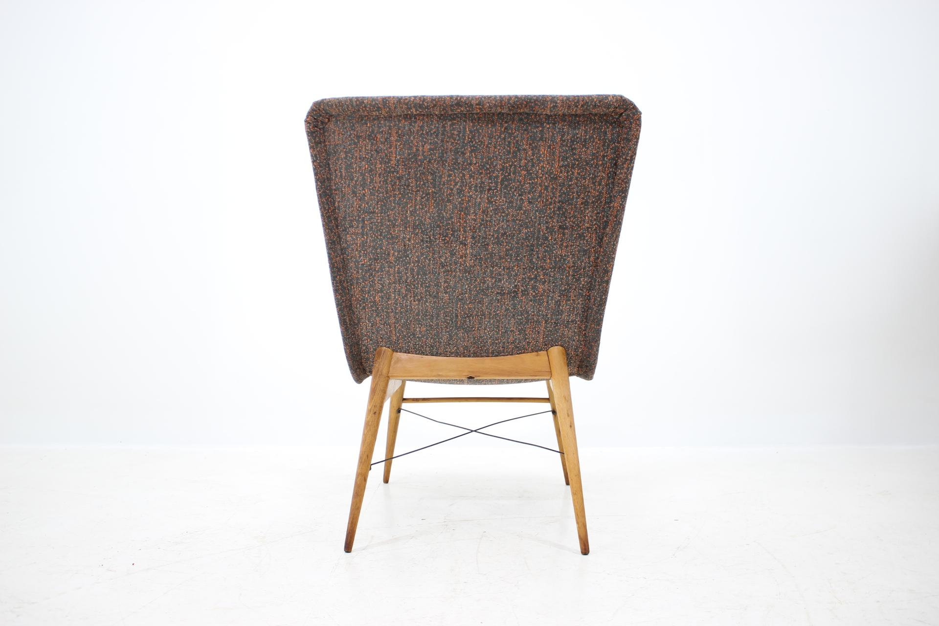 Midcentury Lounge Chair Designed by Miroslav Navratil, 1960s 1