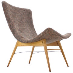 Midcentury Lounge Chair Designed by Miroslav Navratil, 1960s
