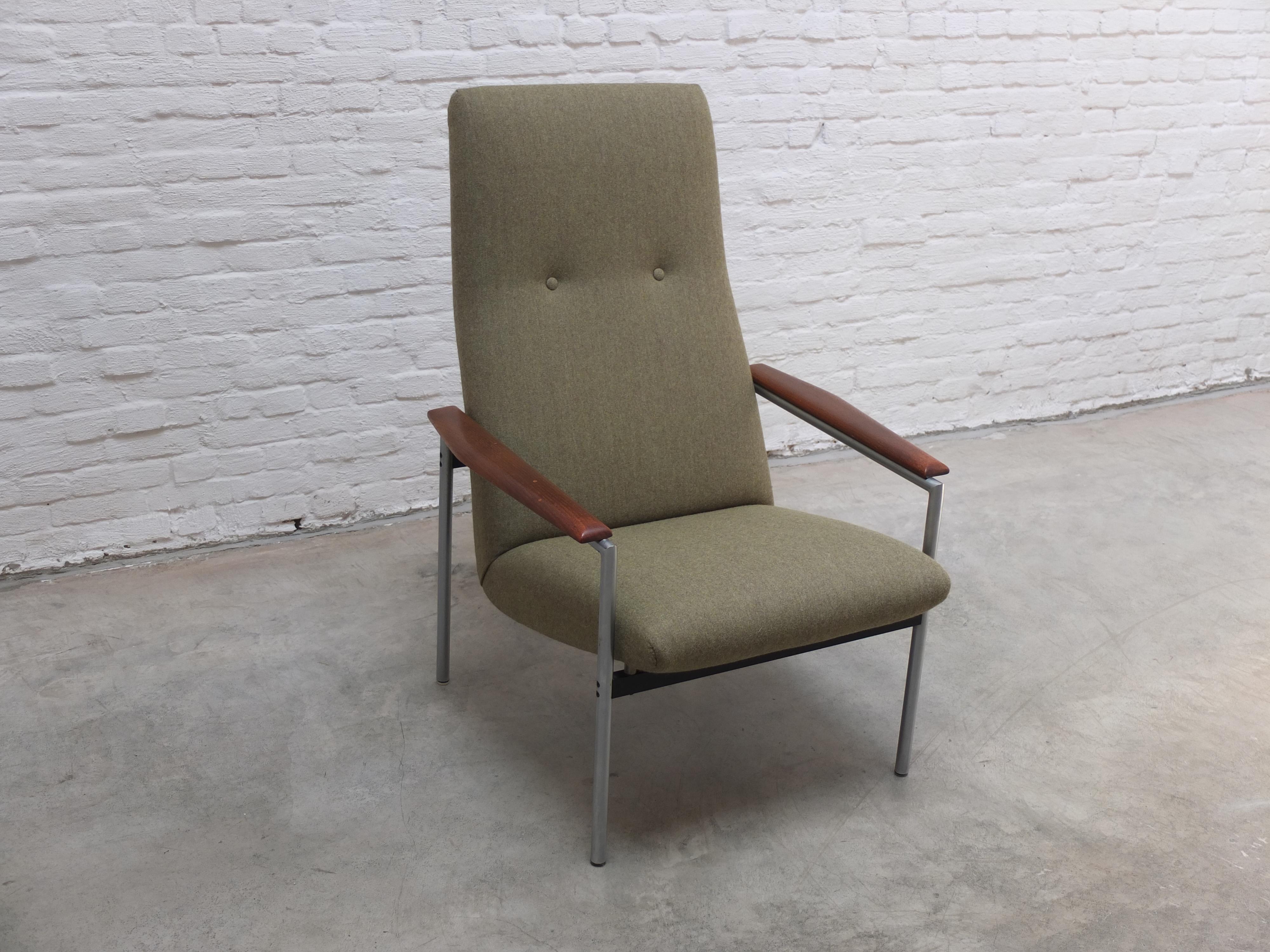 Mid-Century Lounge Chair in The Style of Martin Visser, 1960s For Sale 7