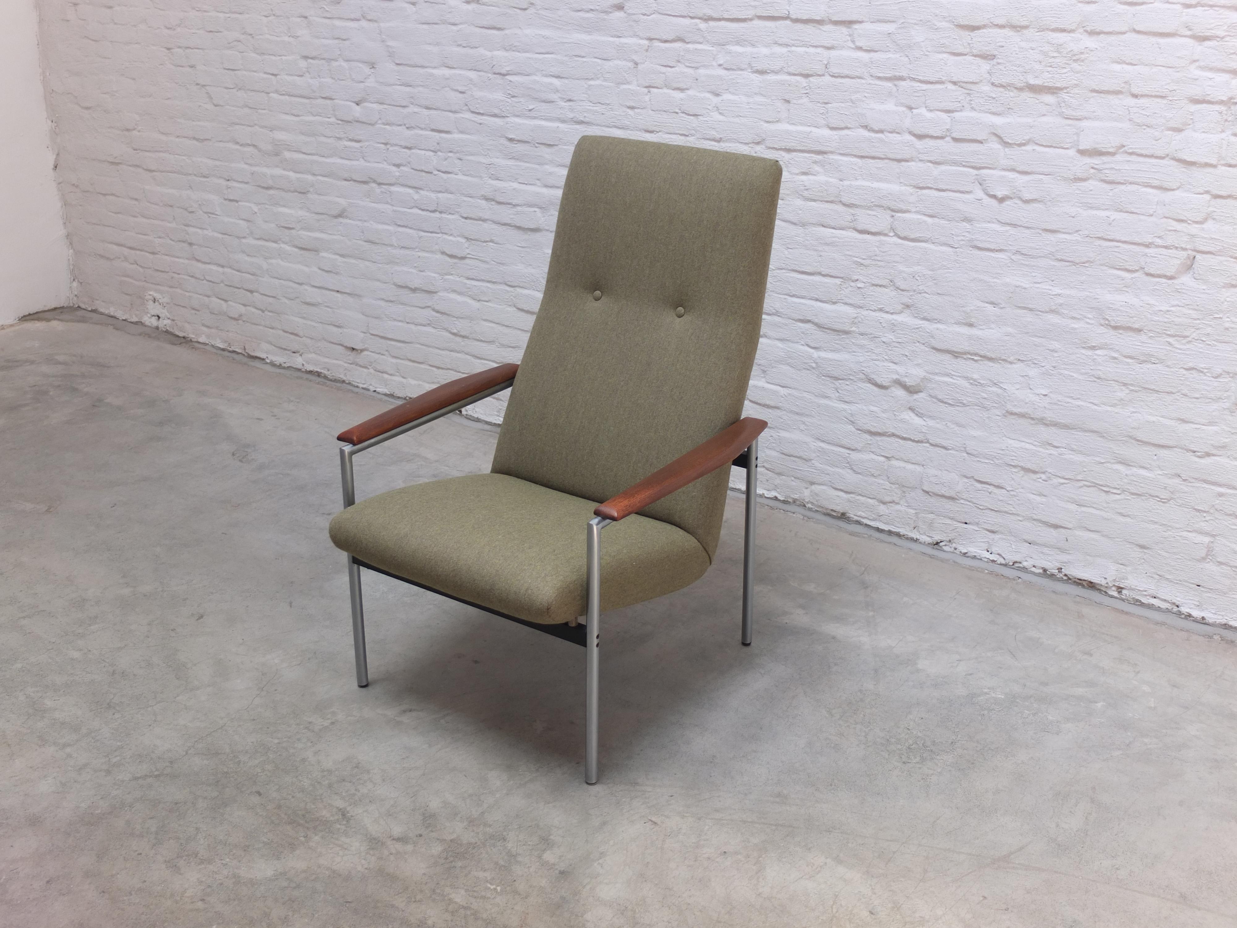 Mid-Century Lounge Chair in The Style of Martin Visser, 1960s For Sale 8