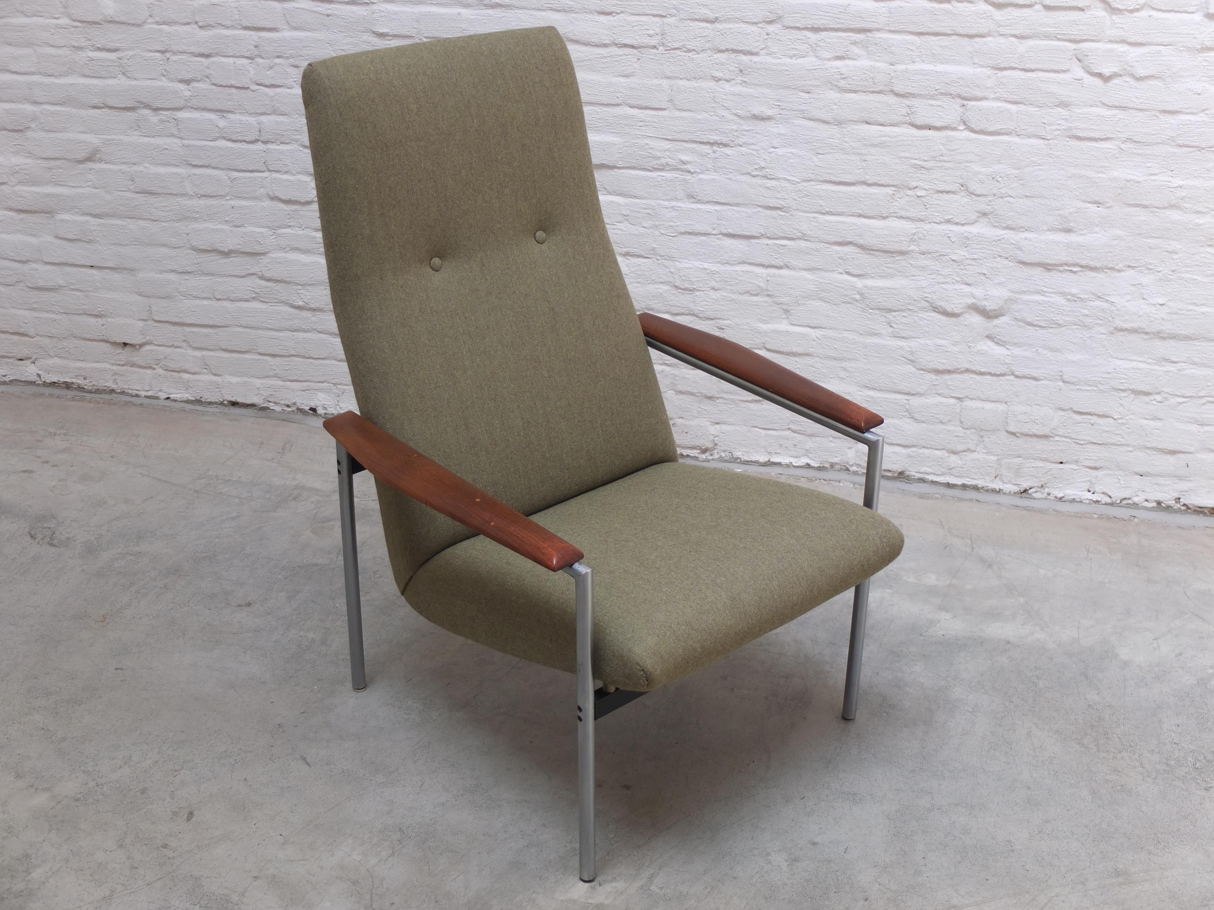 Mid-Century Modern Mid-Century Lounge Chair in The Style of Martin Visser, 1960s For Sale