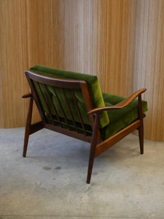 Mid-Century Lounge Chair Made in Spain