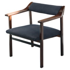 Mid Century Lounge Chair Made of Solid Rosewood