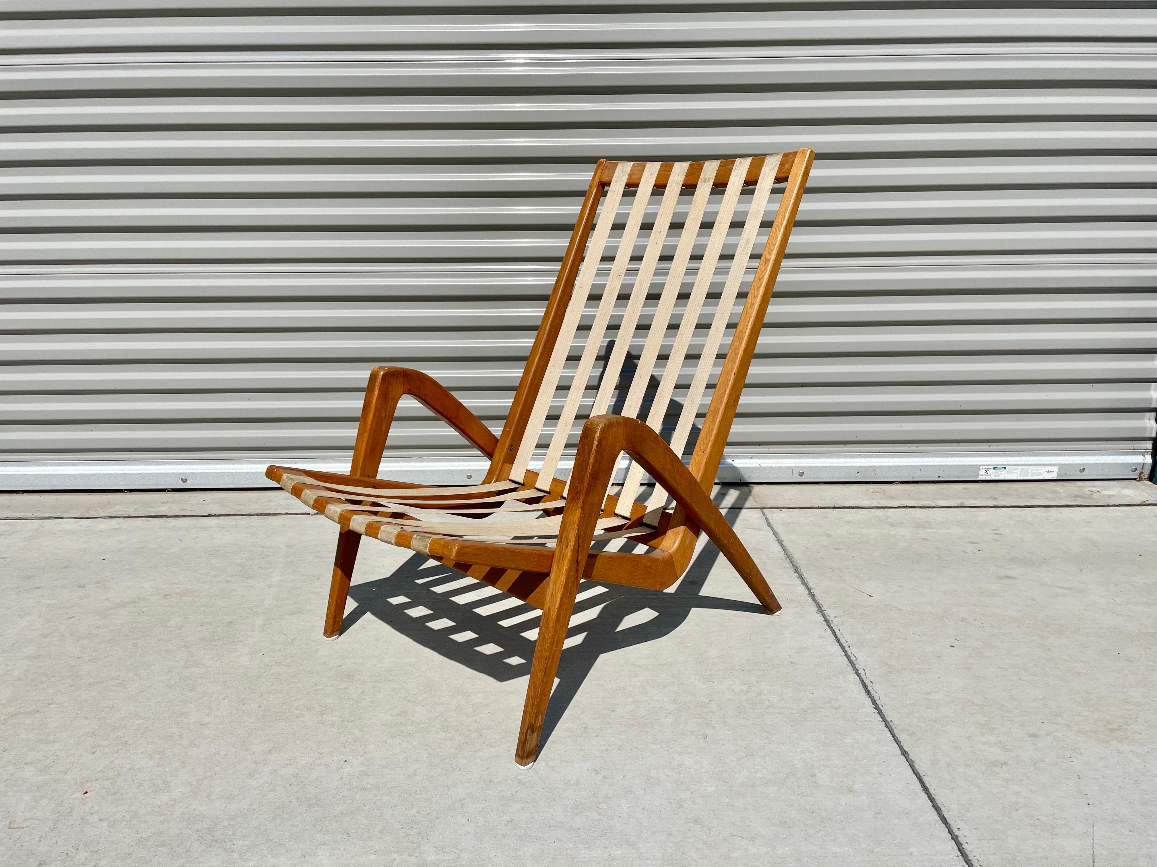 Mid-20th Century Midcentury Lounge Chairs by Jan Vanek for Uluv Czechoslovakia For Sale