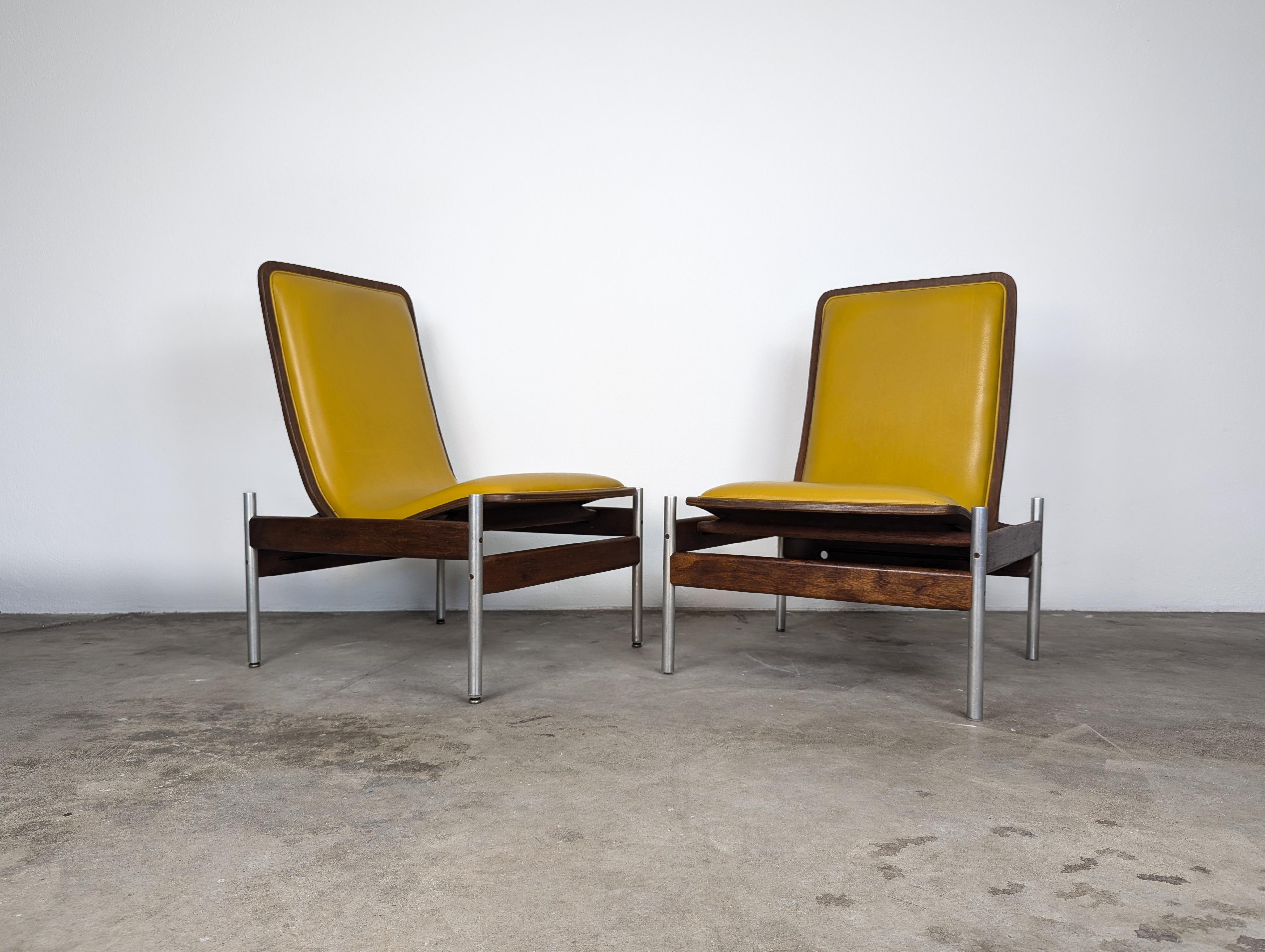 Mid-Century Modern Mid Century Lounge Chairs By Sven Ivar Dysthe for Dokka Møbler, c1960s For Sale