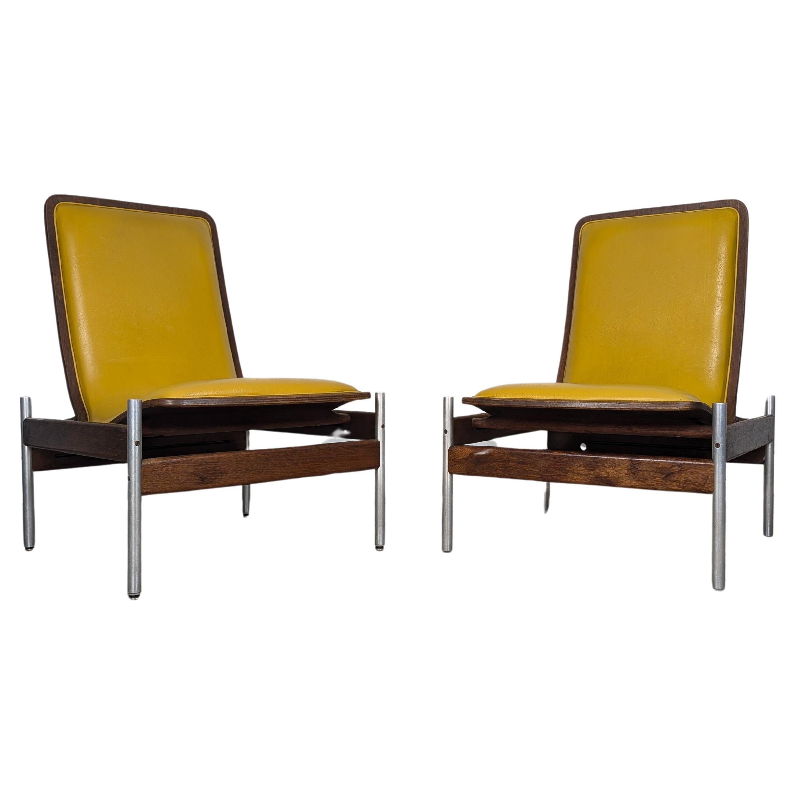 Mid Century Lounge Chairs By Sven Ivar Dysthe for Dokka Møbler, c1960s