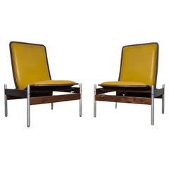 Vintage Mid Century Lounge Chairs By Sven Ivar Dysthe for Dokka Møbler, c1960s