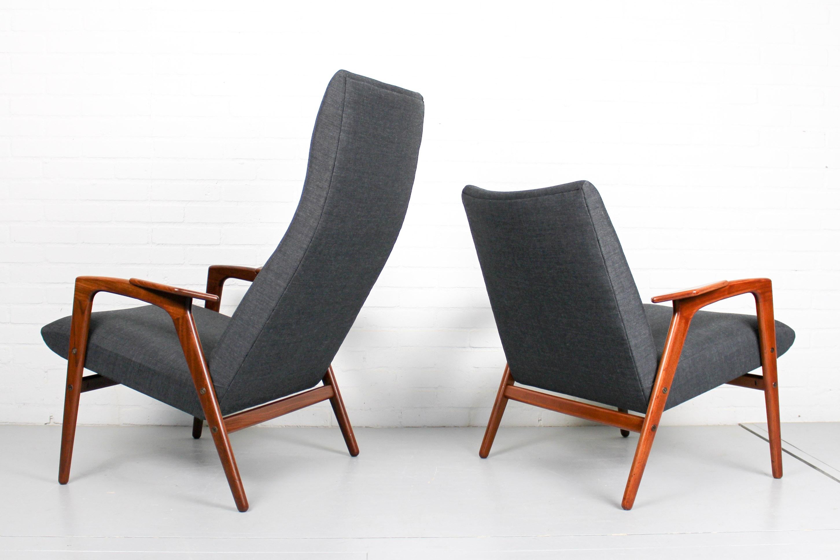 Mid-Century Modern Midcentury Lounge Chairs by Yngve Ekstrom for Pastoe, 1960s
