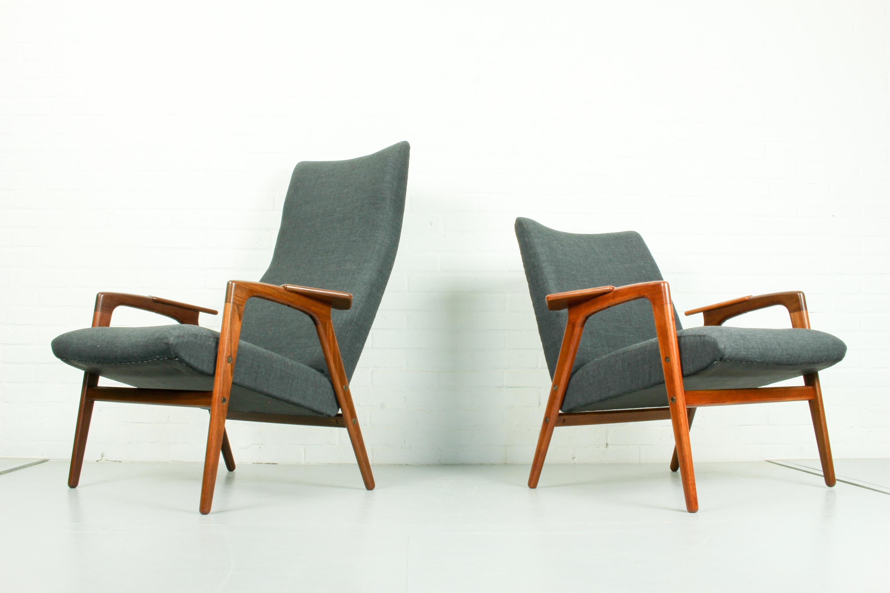 Dutch Midcentury Lounge Chairs by Yngve Ekstrom for Pastoe, 1960s