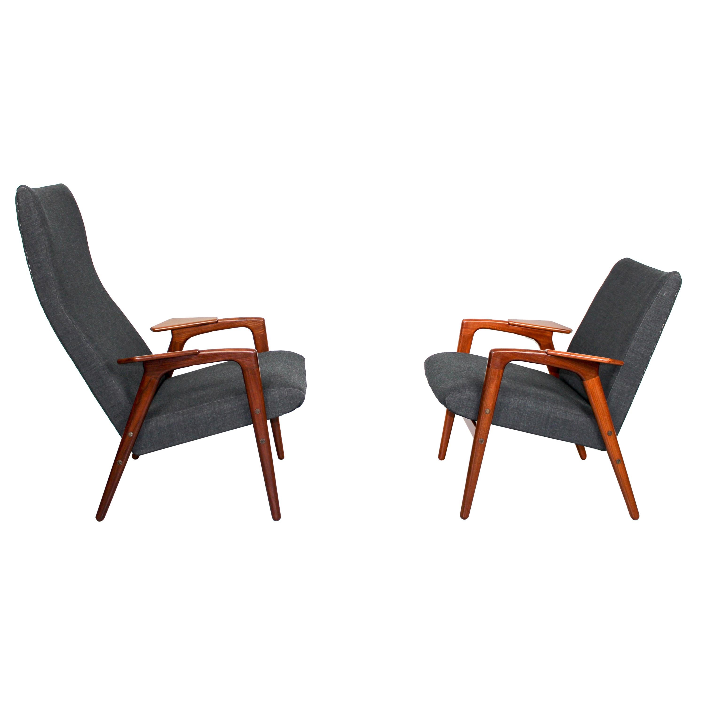 Midcentury Lounge Chairs by Yngve Ekstrom for Pastoe, 1960s