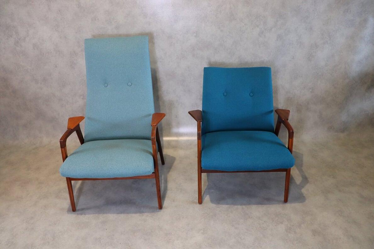 Scandinavian Modern 20th Century Midcentury Lounge Chairs by Yngve Ekström for Pastoe, 1960s