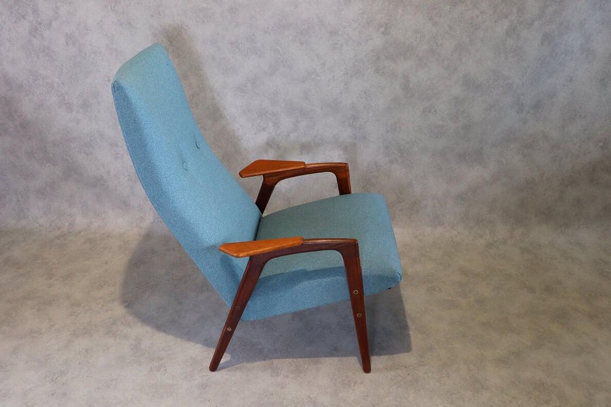 Fabric 20th Century Midcentury Lounge Chairs by Yngve Ekström for Pastoe, 1960s