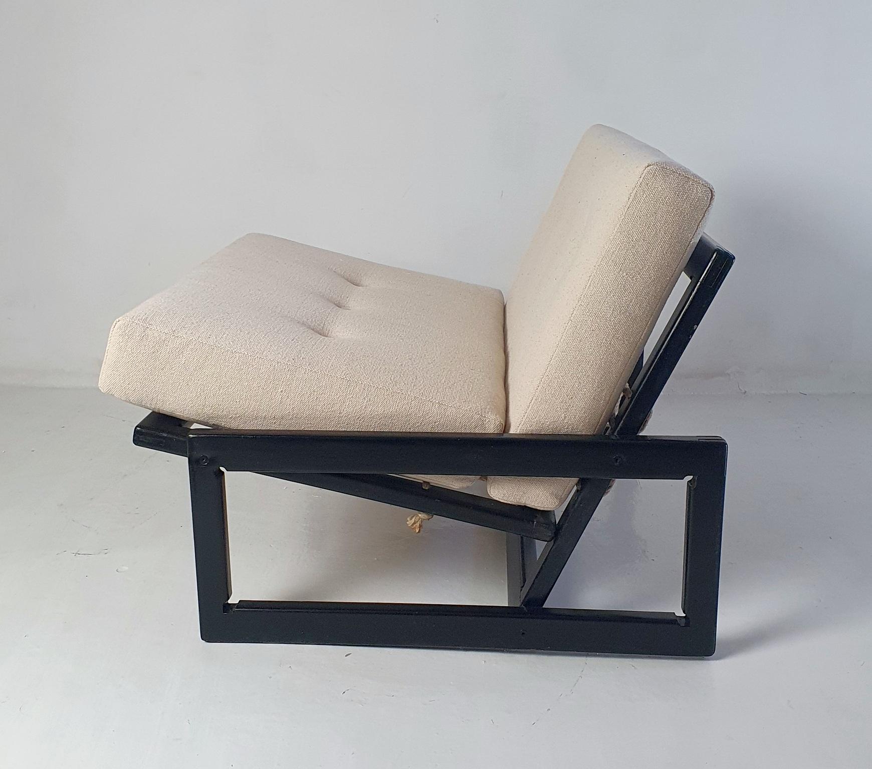 Mid-Century Lounge Chairs Carlotta by Scarpa for Cassina, Italy For Sale 4