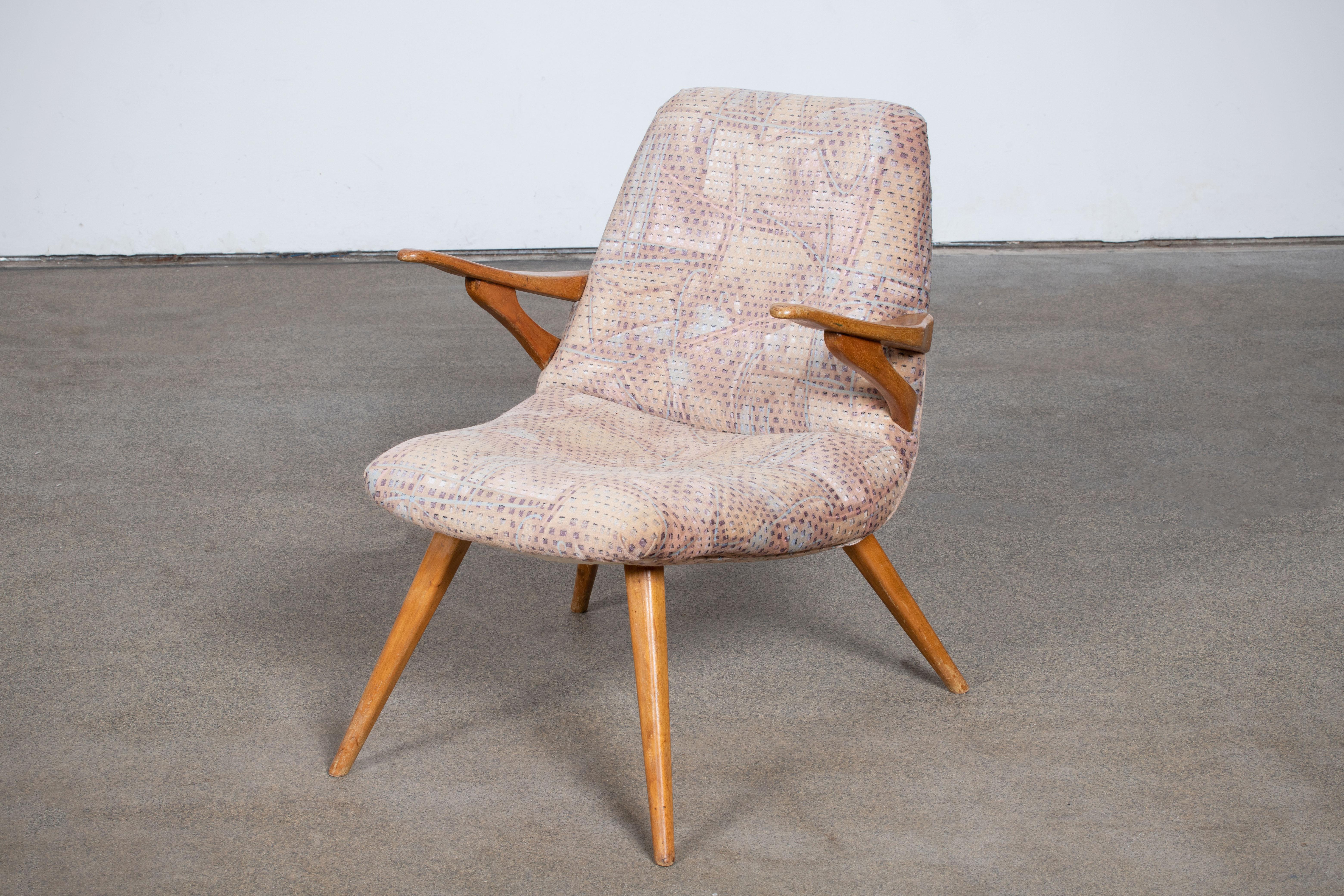Mid-Century Lounge Chairs, Germany 1960,  a Pair For Sale 6