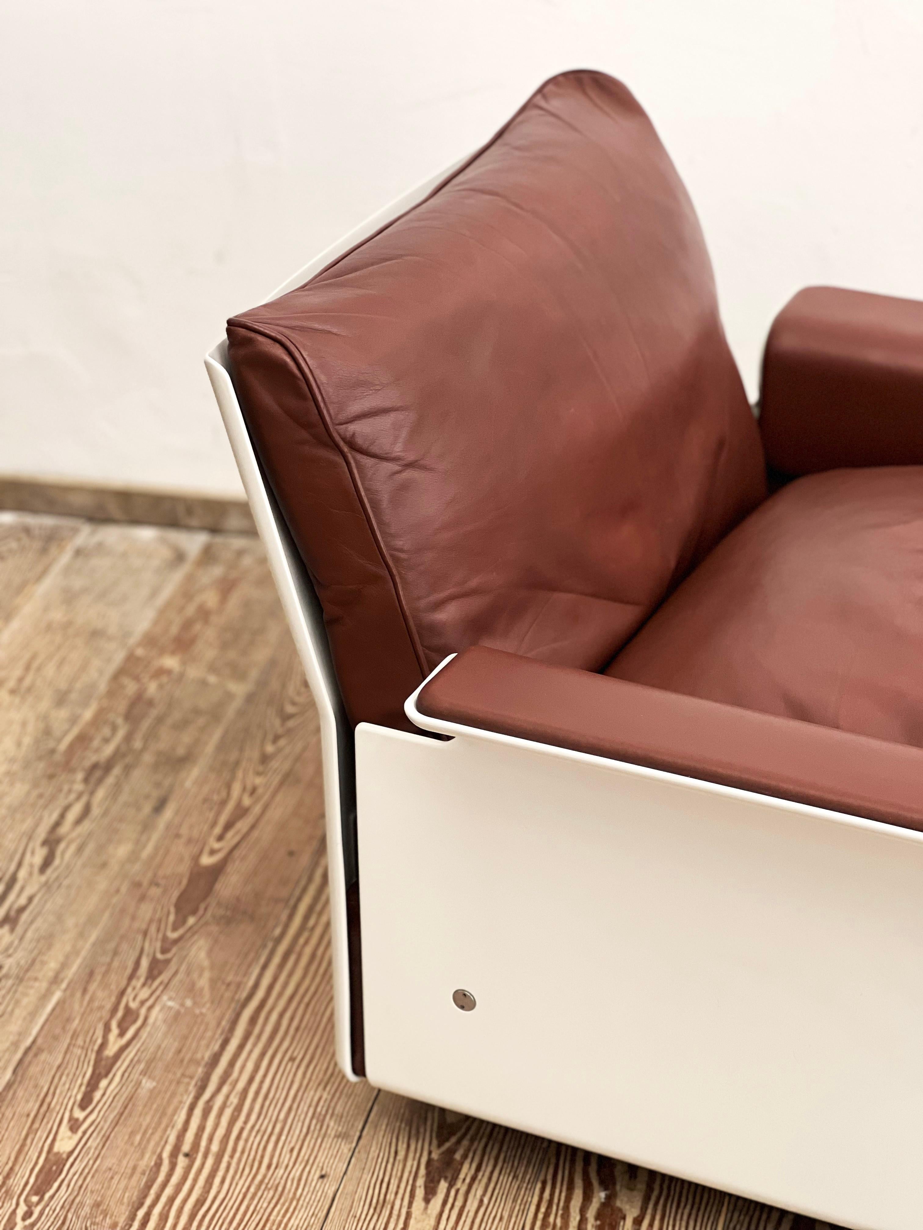 Fauteuil de salon ou fauteuil du milieu du siècle dernier de Dieter Rams pour Vitsoe, design allemand, années 1960 en vente 6
