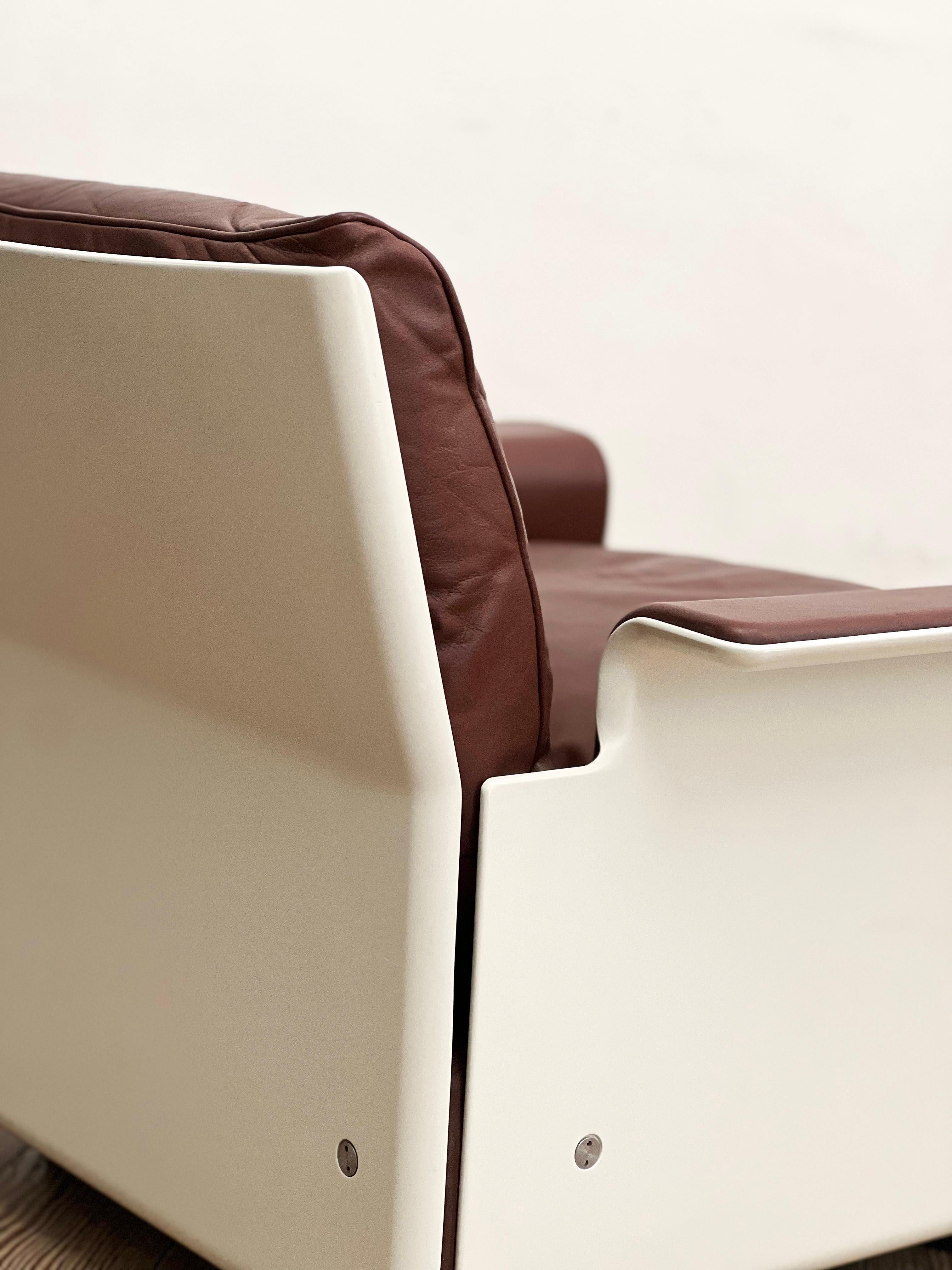 Fauteuil de salon ou fauteuil du milieu du siècle dernier de Dieter Rams pour Vitsoe, design allemand, années 1960 en vente 8