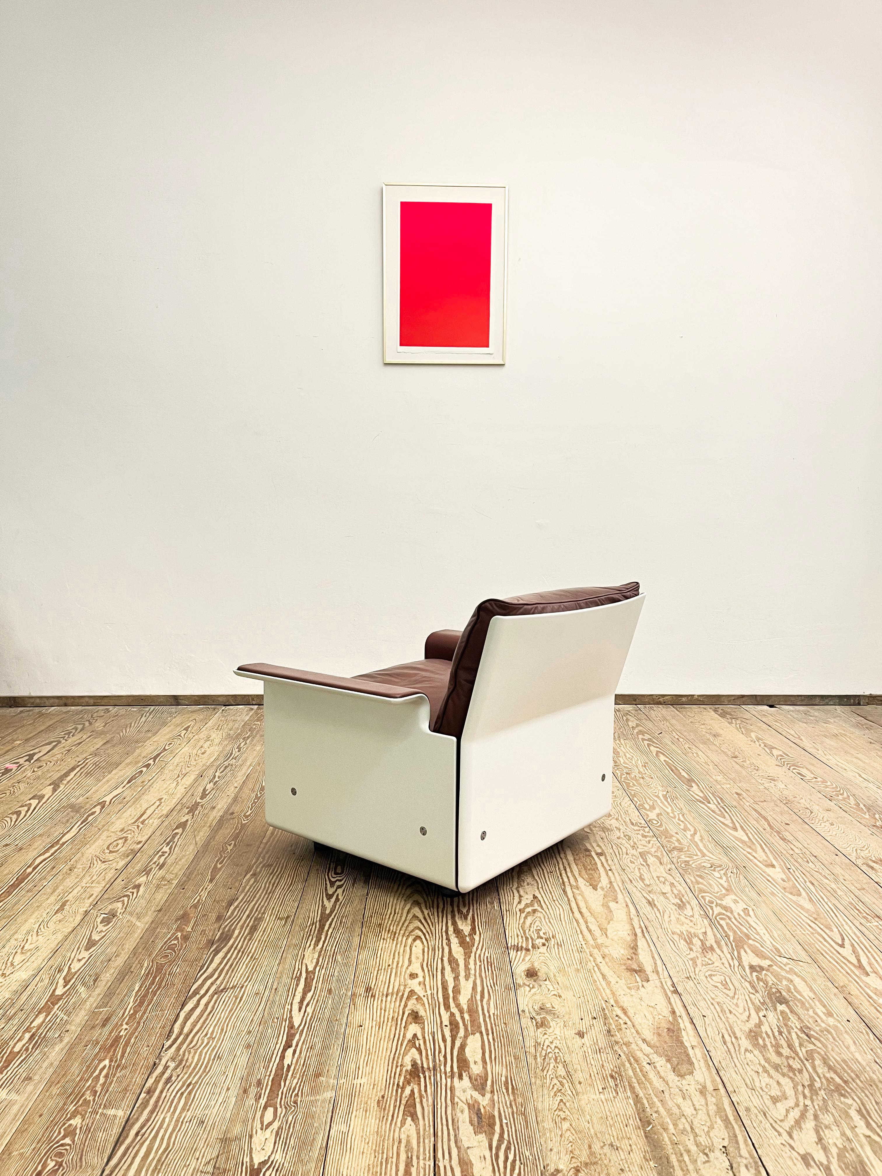 Fauteuil de salon ou fauteuil du milieu du siècle dernier de Dieter Rams pour Vitsoe, design allemand, années 1960 Bon état - En vente à München, Bavaria
