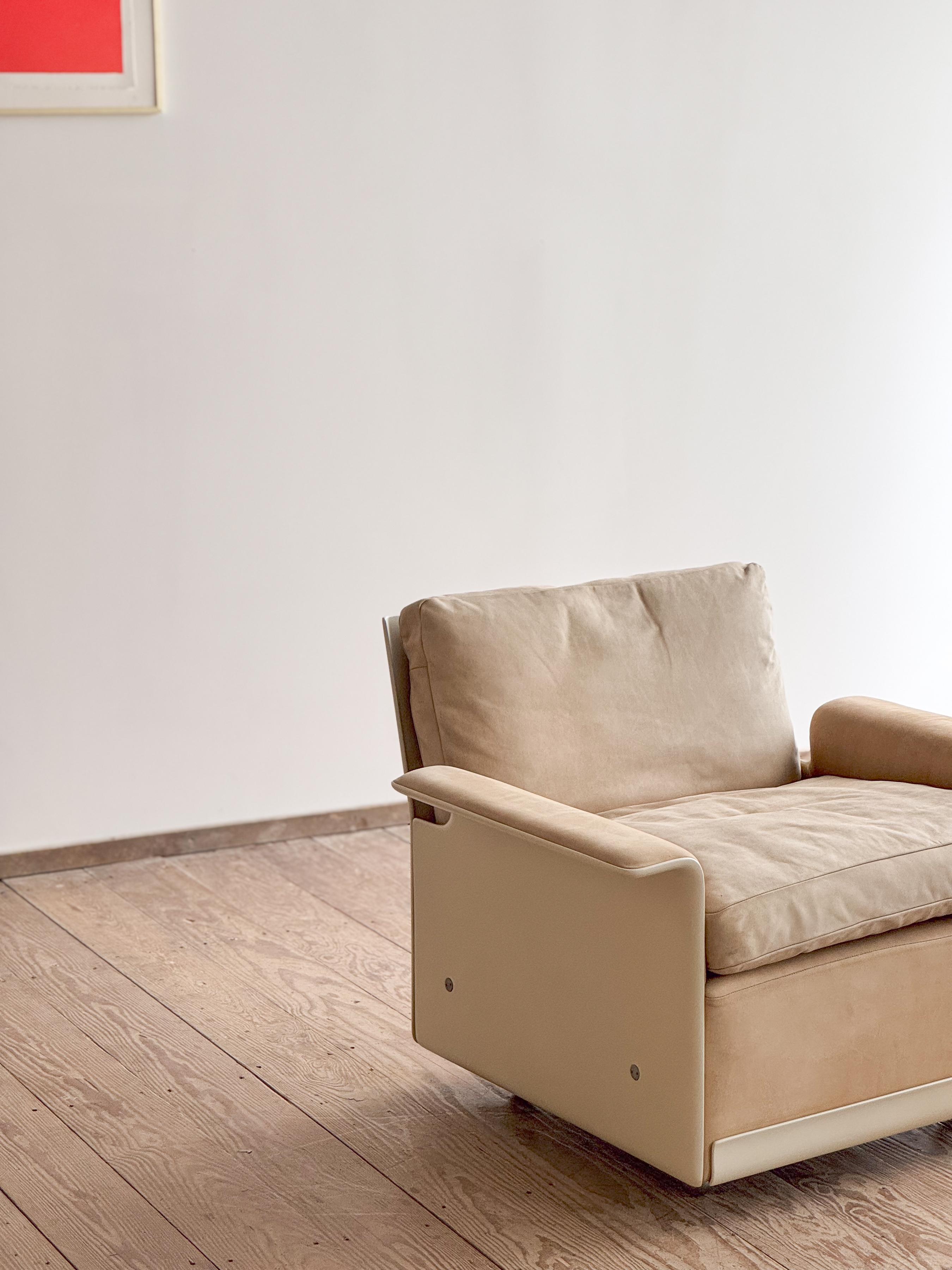 Lounge o sillón de mediados de siglo de Dieter Rams para Vitsoe, diseño alemán, años 60 en venta 1