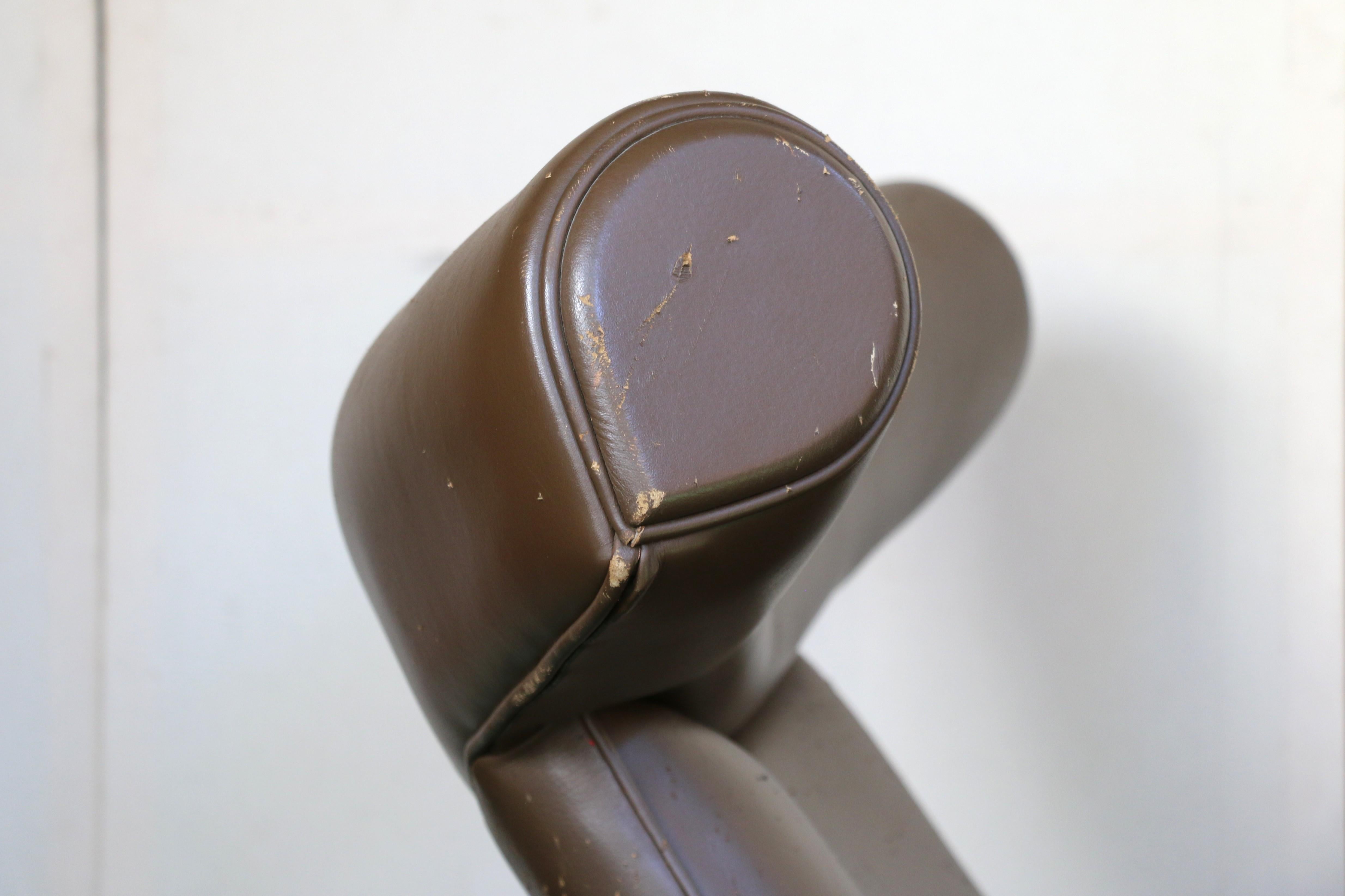 Sedia Lounge Ox con ottomana di Hans J. Wegner, Danimarca, anni '70, metà secolo. in vendita 2
