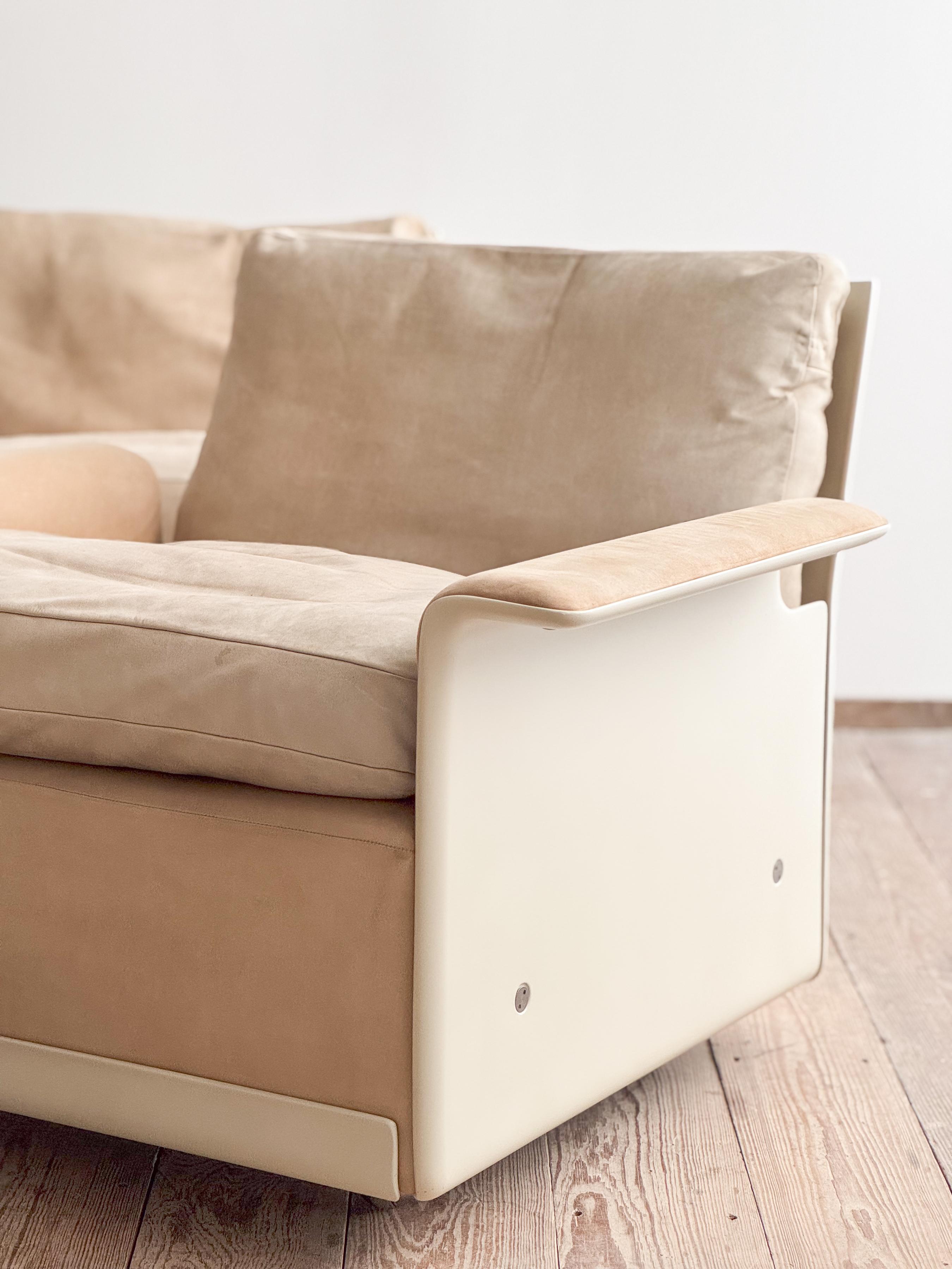 Mid-Century Lounge Sofa or Couch by Dieter Rams for Vitsoe, German Design, 1960s For Sale 4