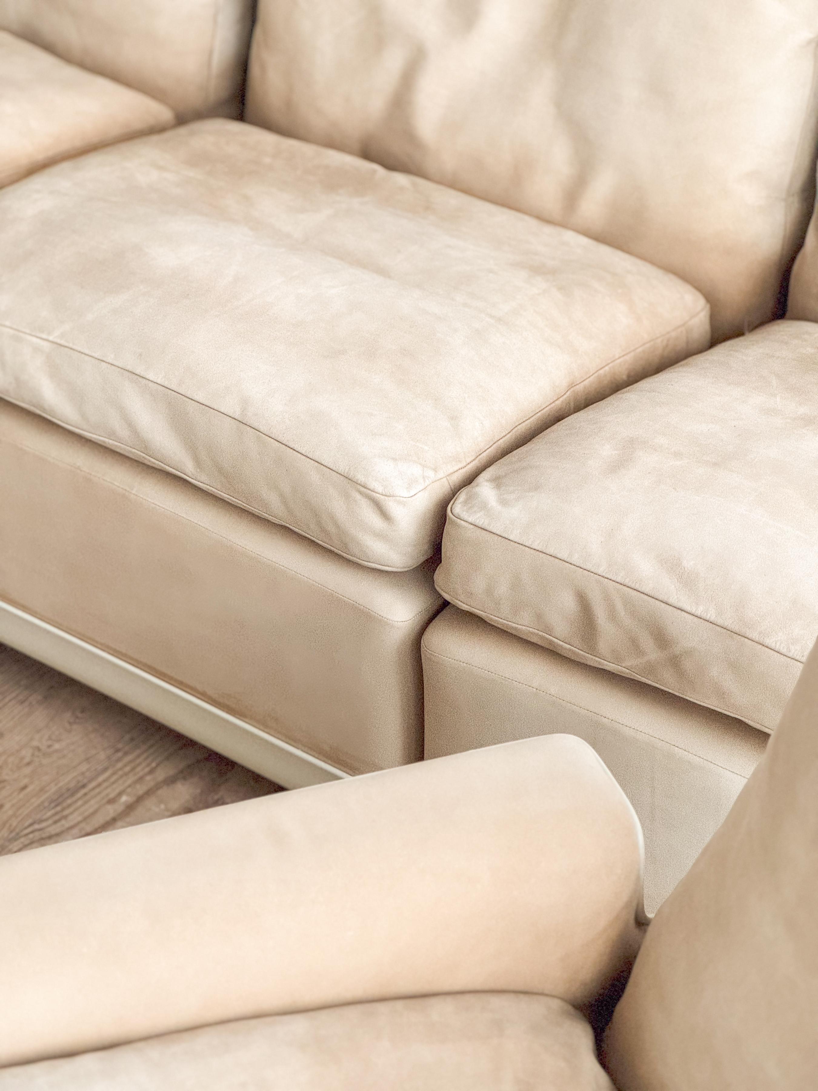 Mid-Century Lounge Sofa or Couch by Dieter Rams for Vitsoe, German Design, 1960s For Sale 9