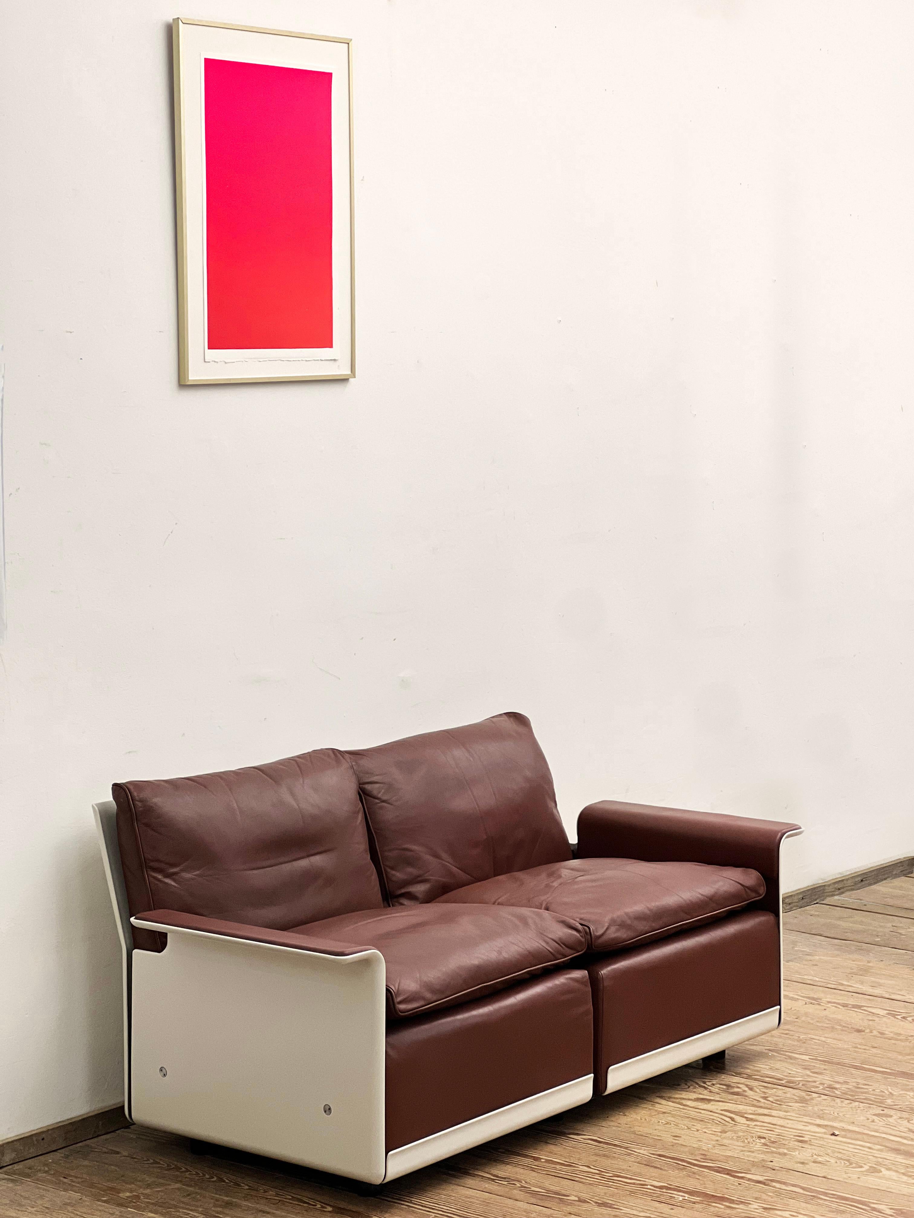 Mid-Century Lounge Sofa or Couch by Dieter Rams for Vitsoe, German Design, 1960s For Sale 13