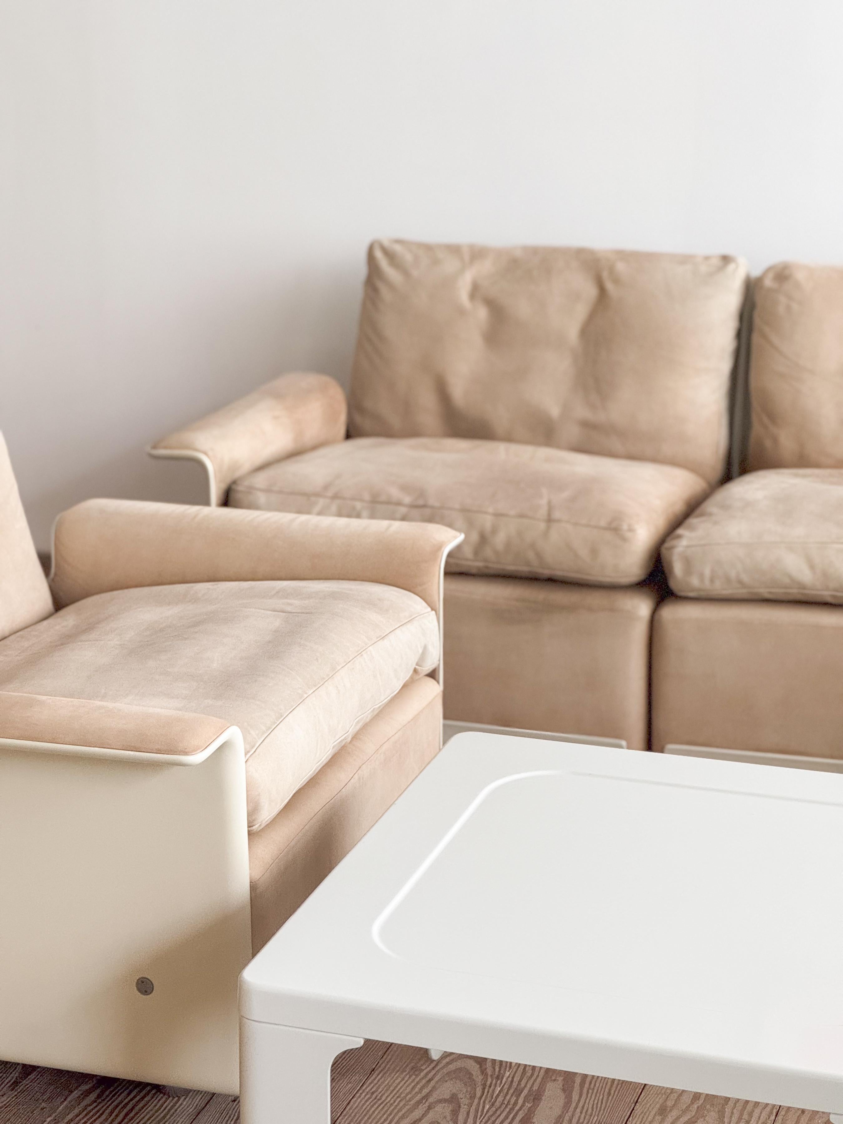 Mid-Century Modern Mid-Century Lounge Sofa or Couch by Dieter Rams for Vitsoe, German Design, 1960s For Sale